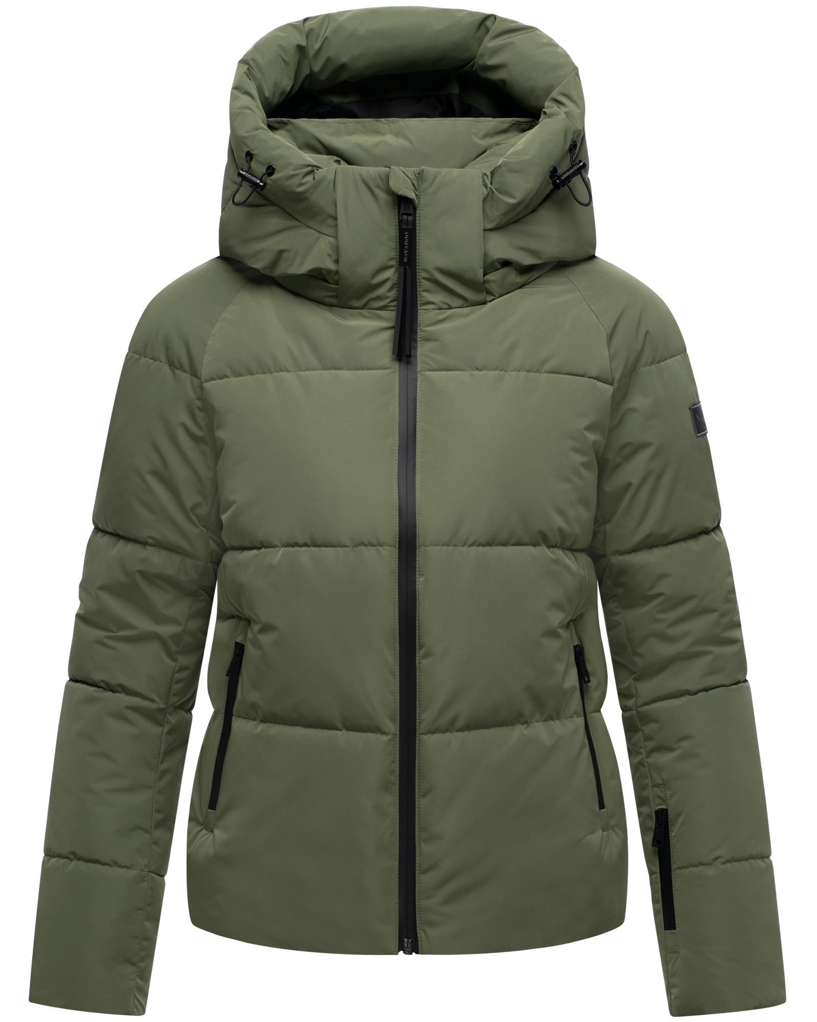 Navahoo Steppjacke »Frostherz XIV«, mit Kapuze, Kurze gesteppte Damen Winterjacke mit abnehmbarer Kapuze