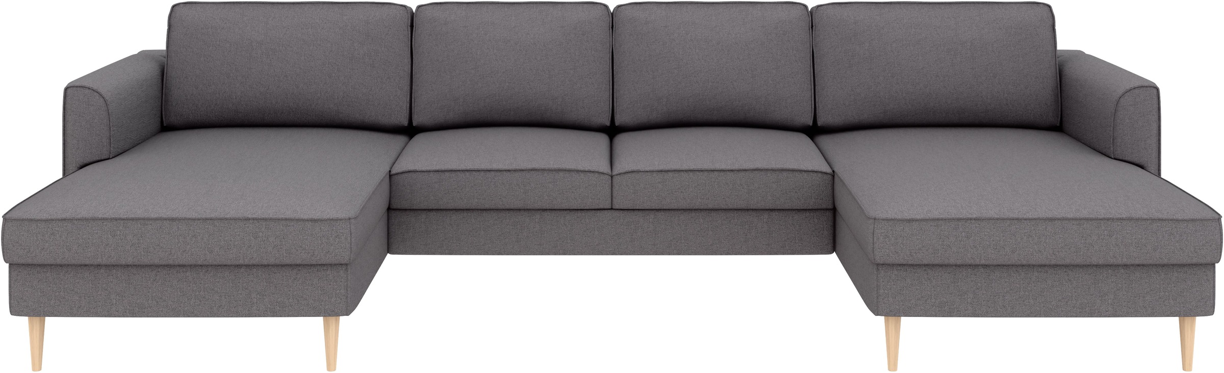 Home affaire Wohnlandschaft "Booster, whlw. mit Schlaffunktion & Bettkasten günstig online kaufen