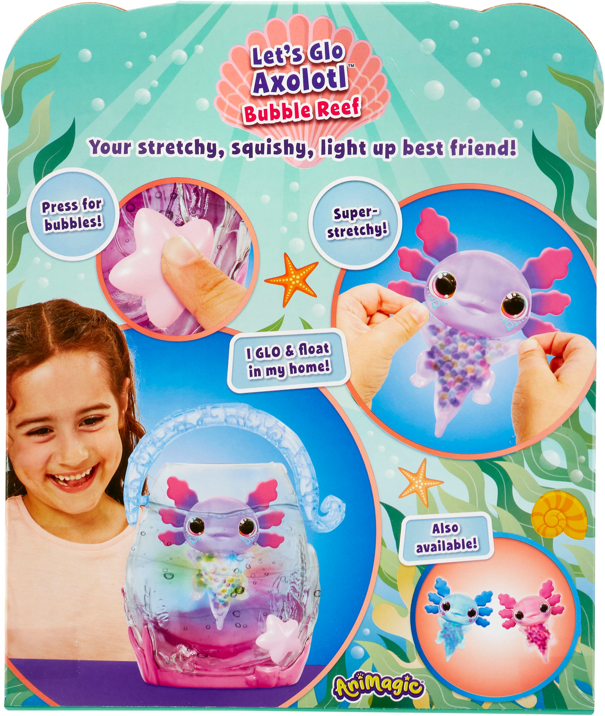 Goliath® Spielwelt »Animagic, Let's glo Axolotl, Axolotl Aquarium«