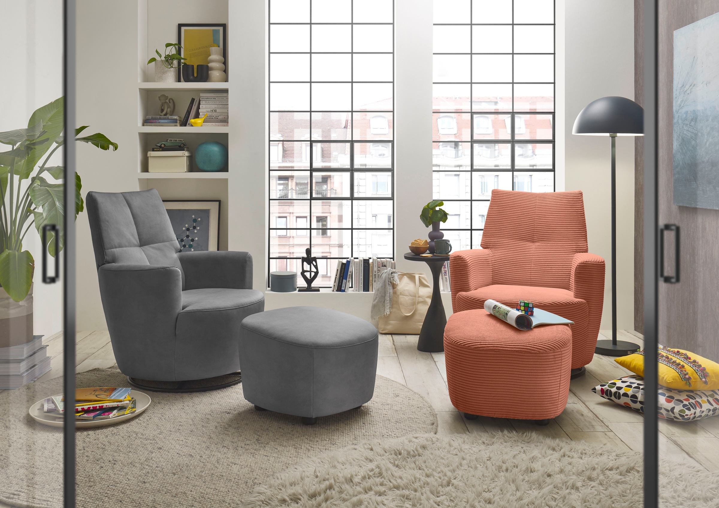set one by Musterring Relaxsessel "SO 1450", (Set), mit Dreh- und Wippfunkt günstig online kaufen