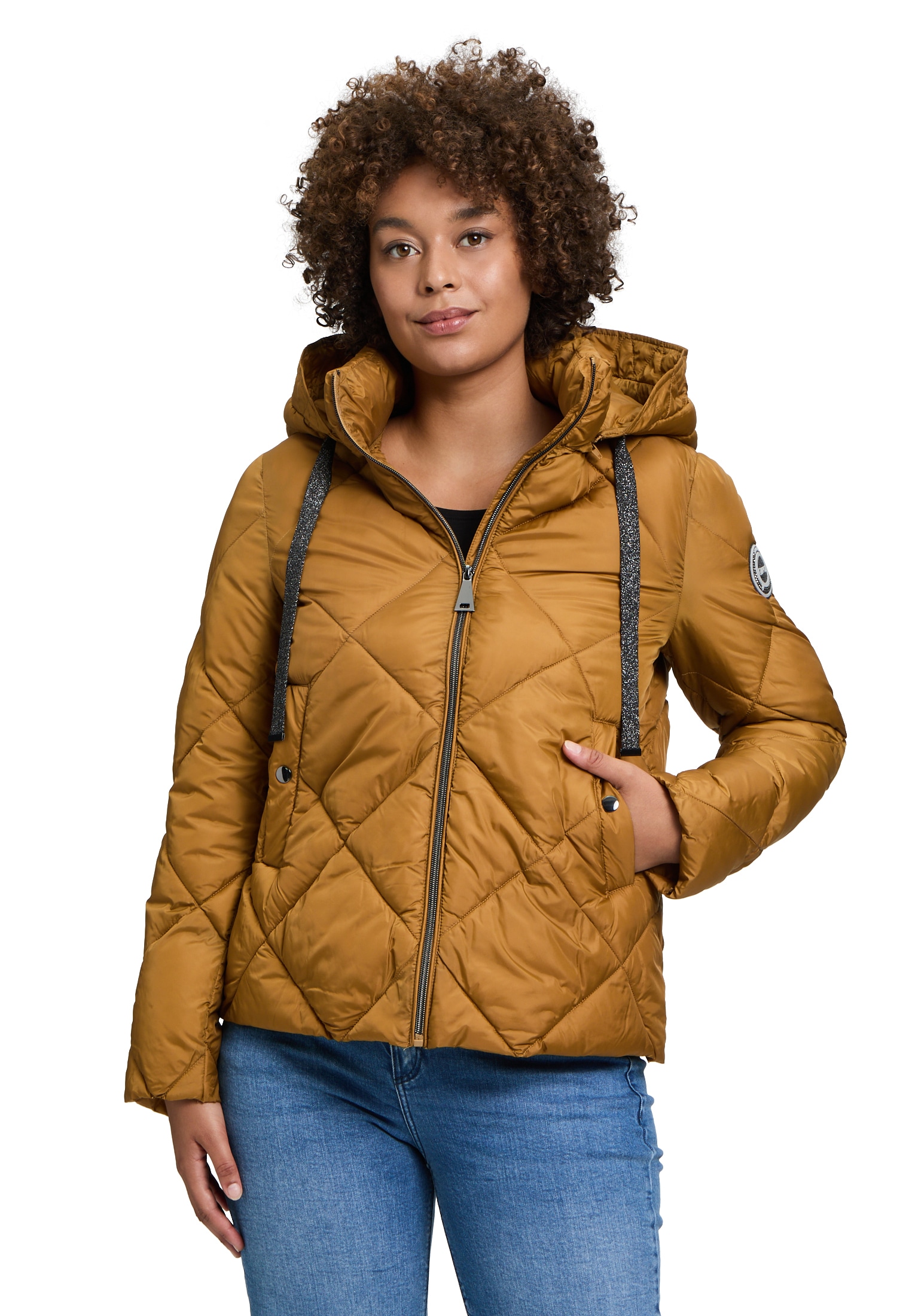 Cartoon Outdoorjacke "Cartoon Damen Outdoorjacke mit Kapuze", mit Kapuze günstig online kaufen
