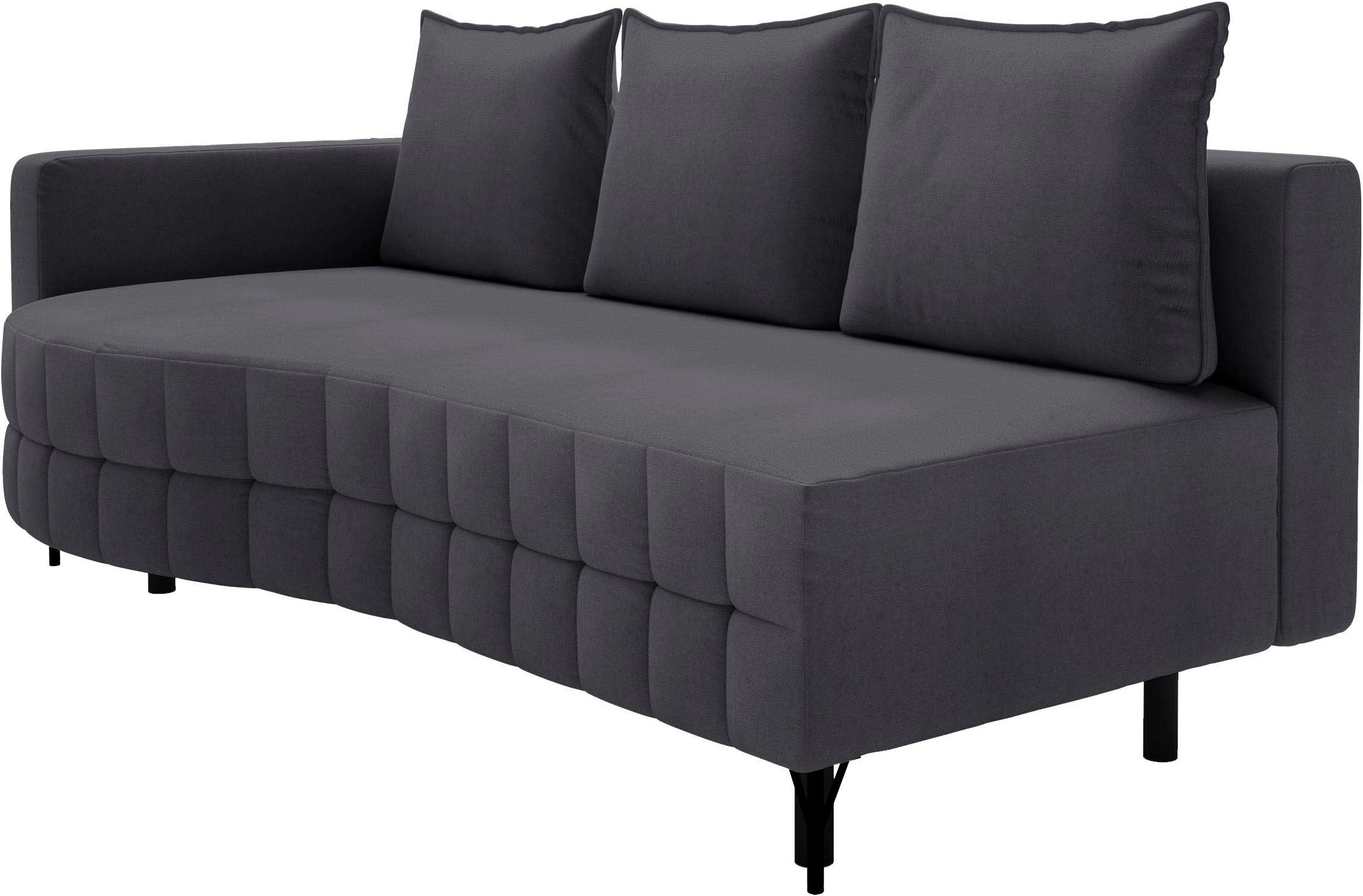 exxpo - sofa fashion Loungesofa, Schlafsofa mit Bettfunktion und Bettkasten, komfortabler Federkern