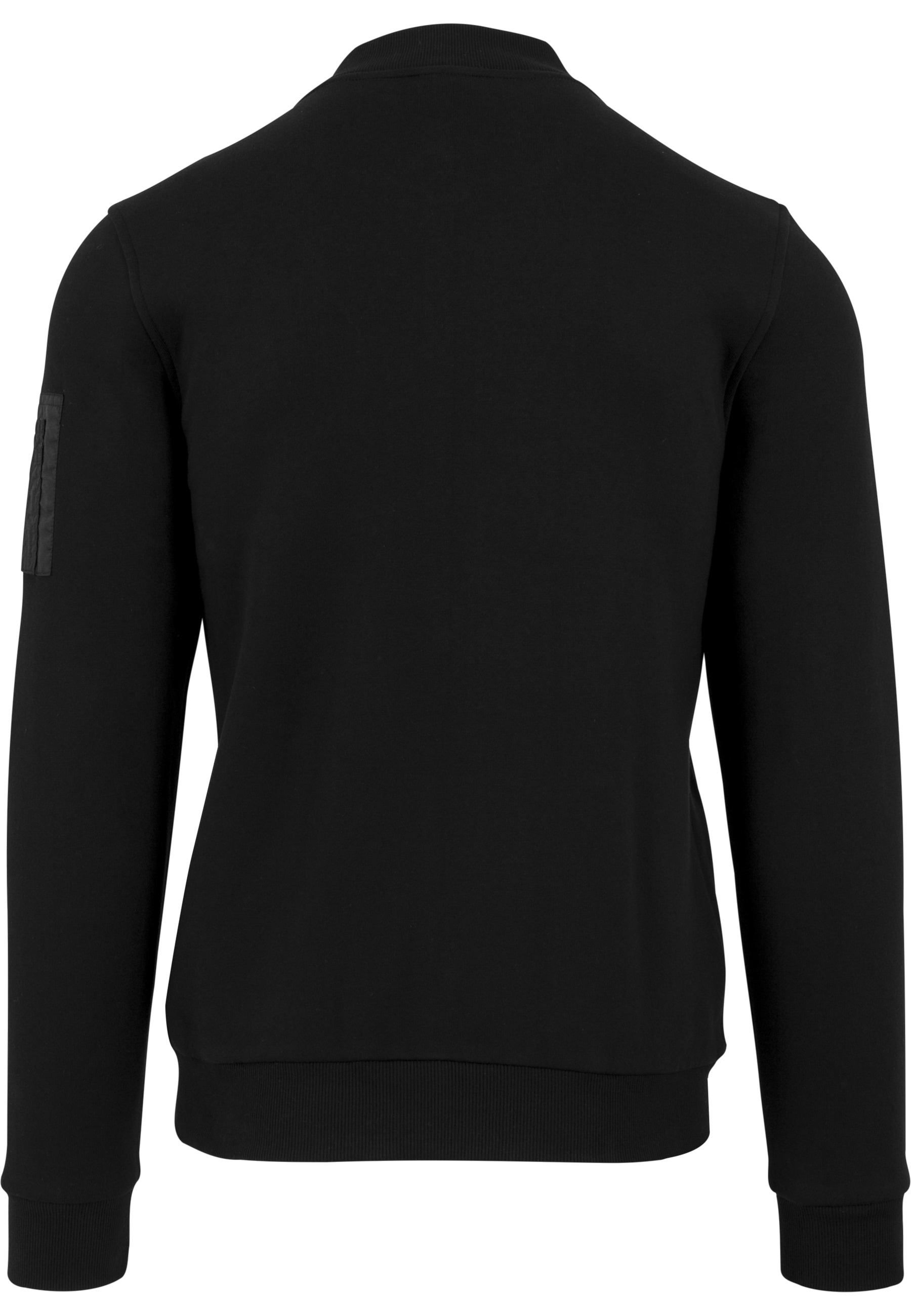 URBAN CLASSICS Anorak »Urban Classics Herren Sweat Bomber Jacket« 1 Stk. tlg. ohne Kapuze