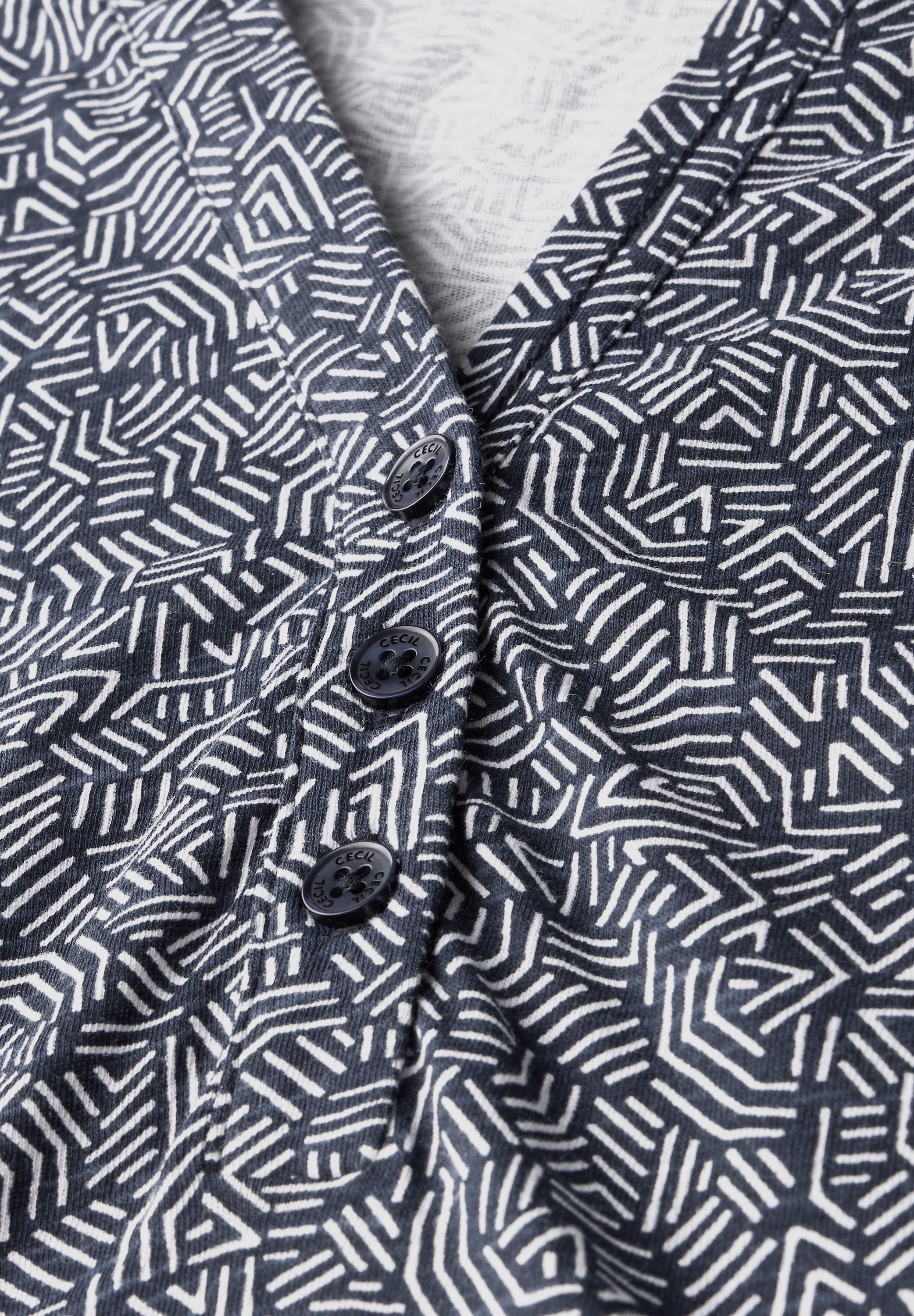 Cecil T-Shirt, aus reiner Baumwolle