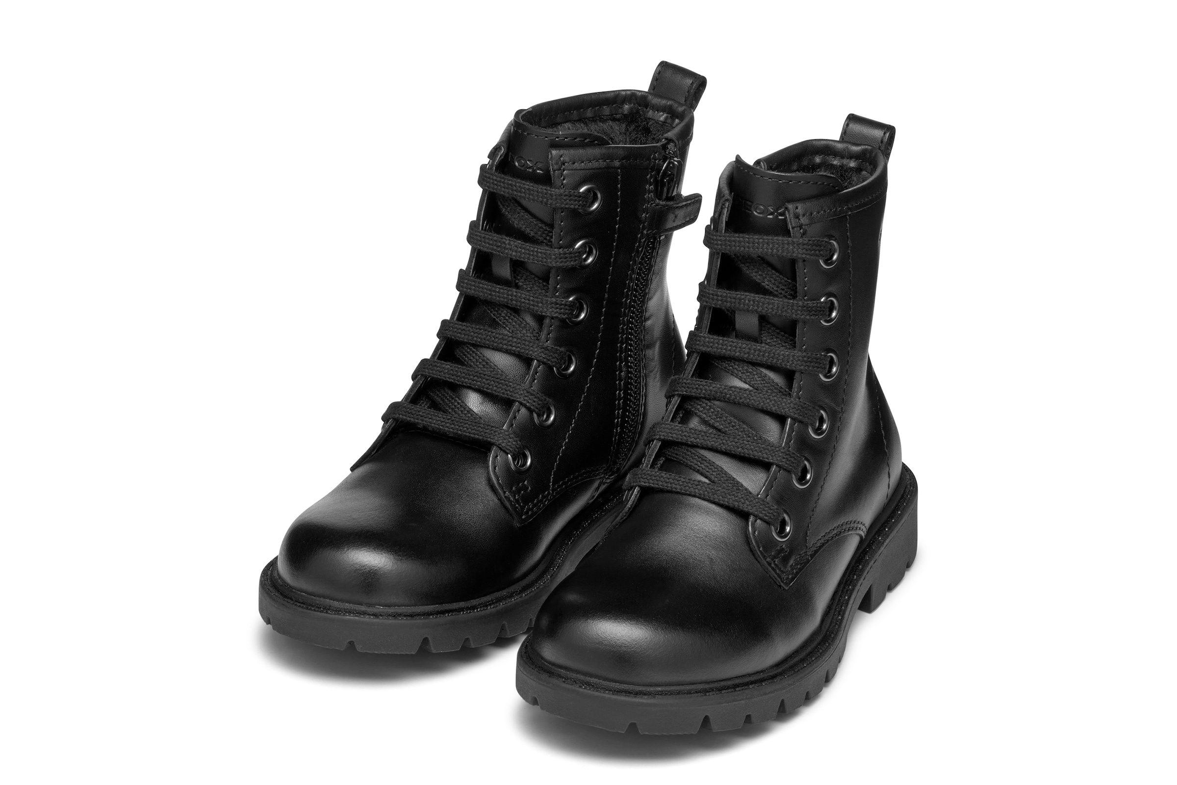 Geox Schnürboots "J SHAYLAX GIRL" Snowboots, Klettstiefel mit Warmfutter günstig online kaufen