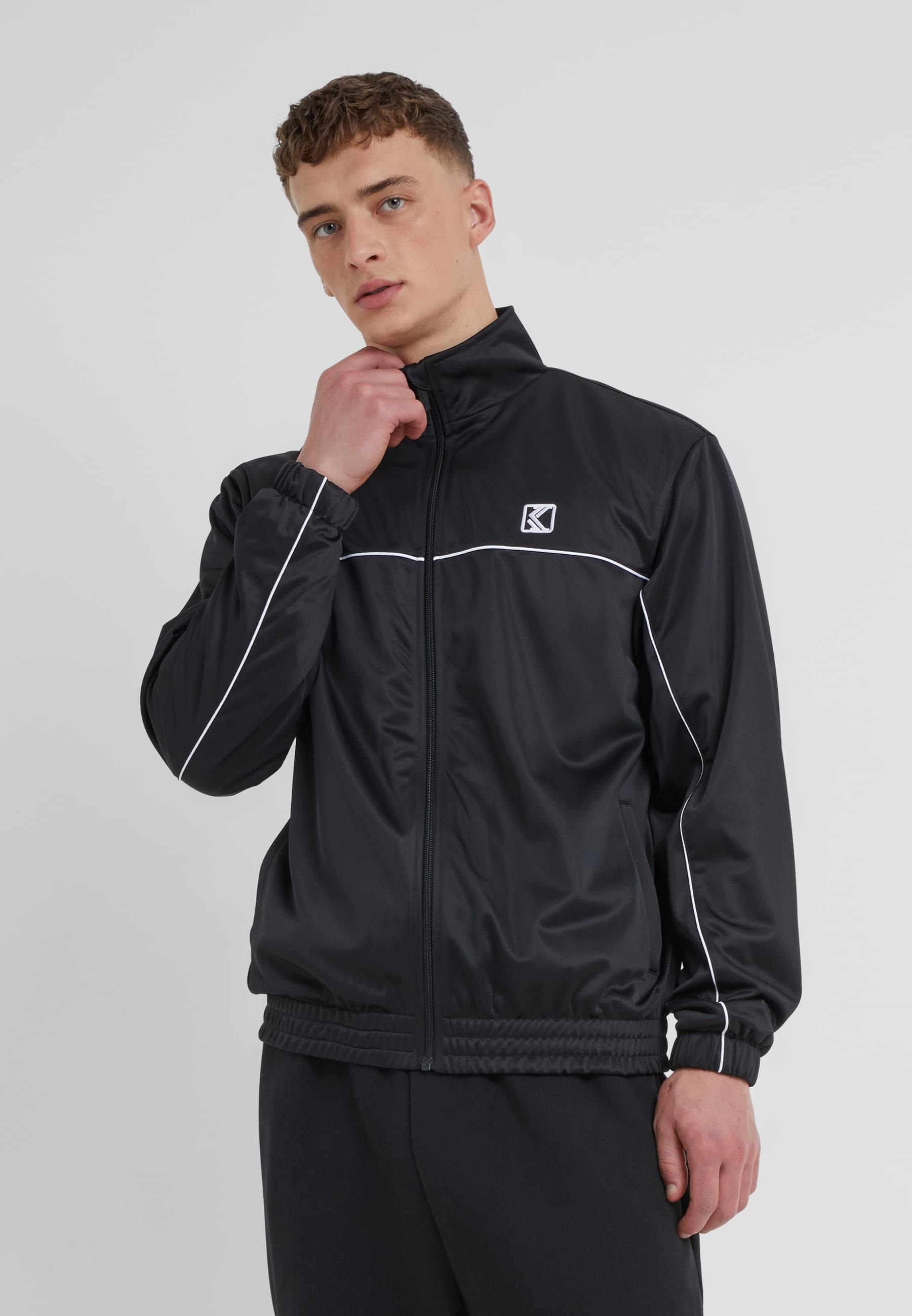 Karl Kani Collegejacke »Karl Kani Karl Kani Og Trackjacket«, (1 St.), ohne Kapuze