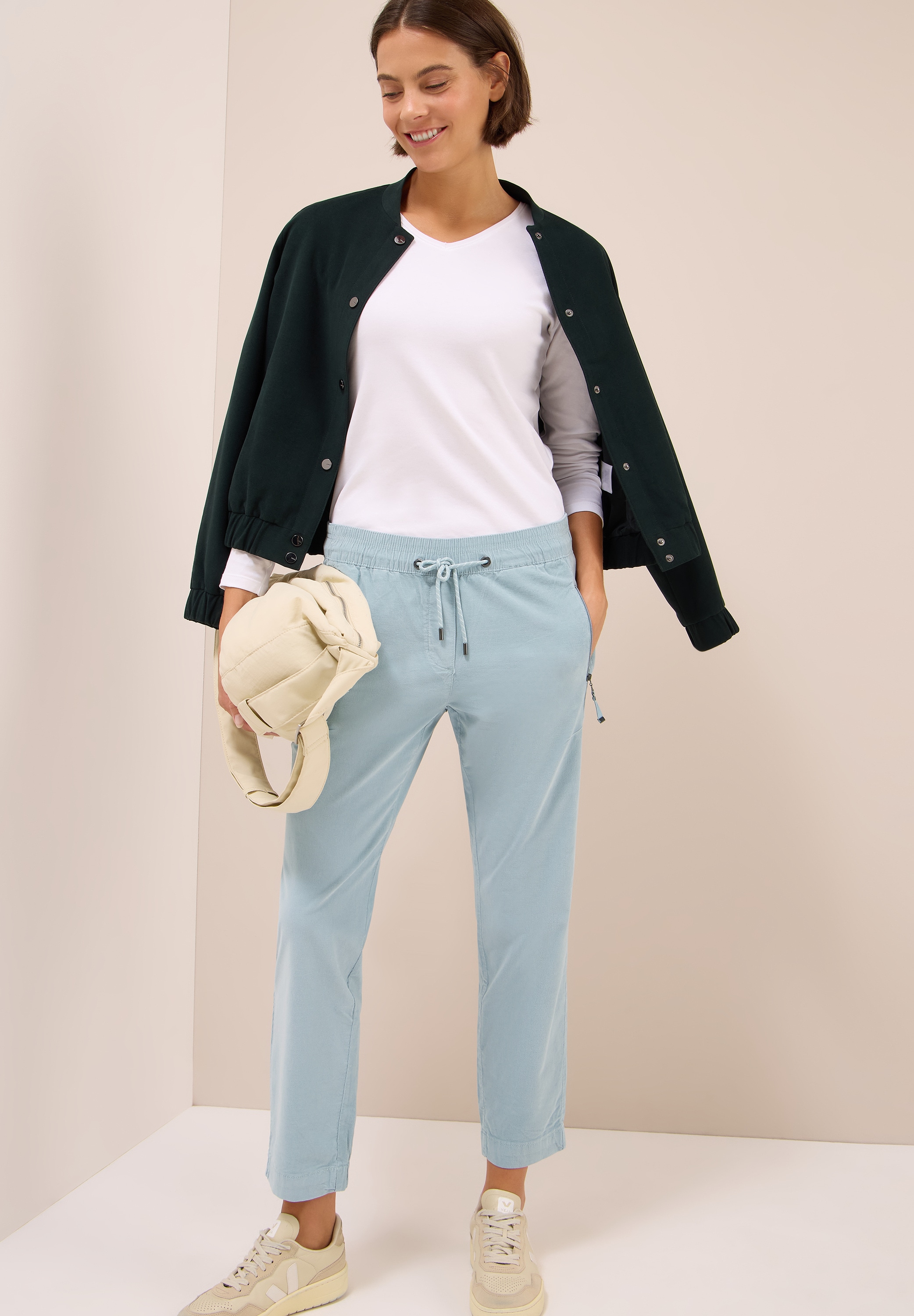 Cecil Cordhose »Style Tracey«, mit Tunnelzug