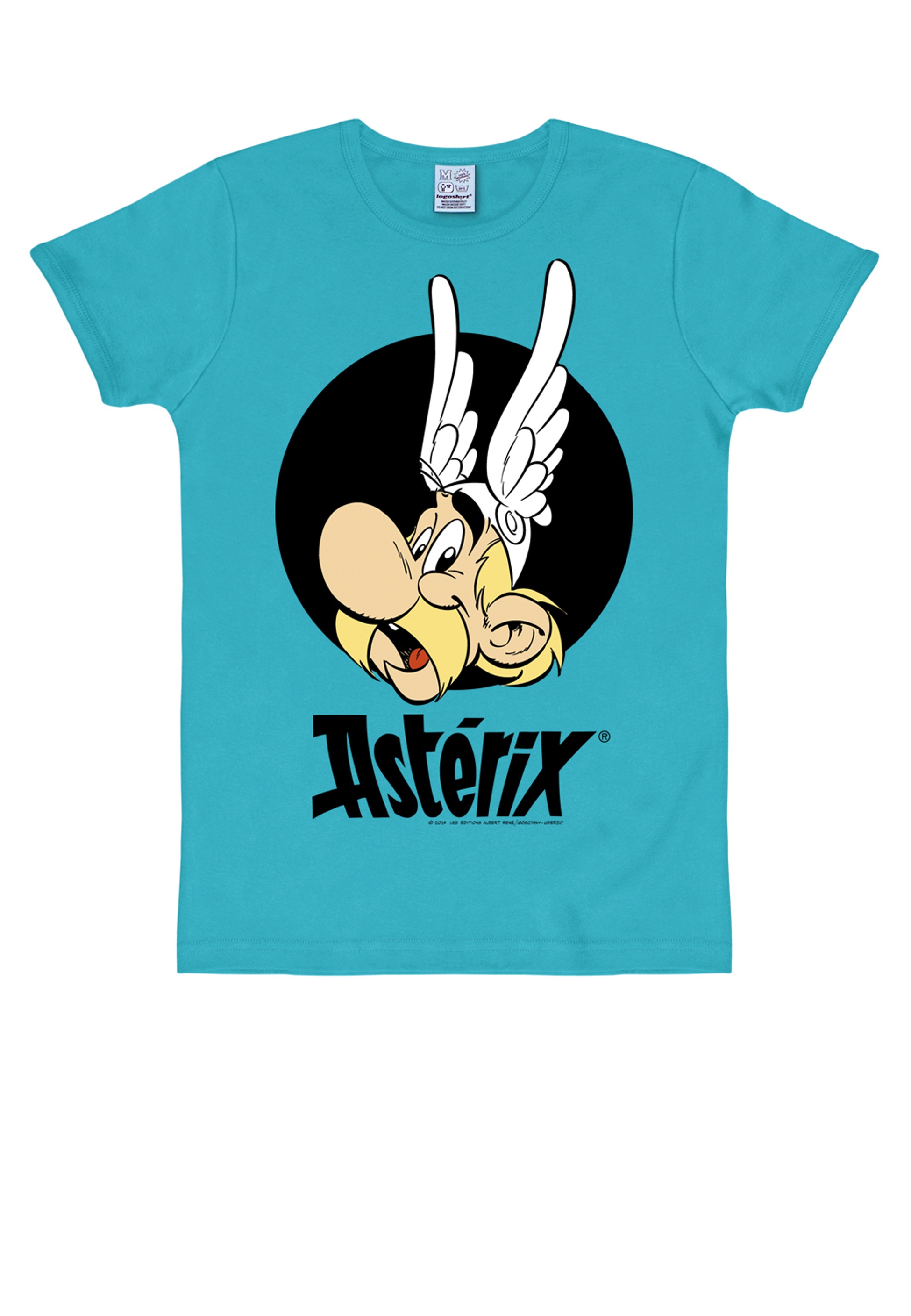 T-Shirt mit witzigem Vintage-Print Asterix