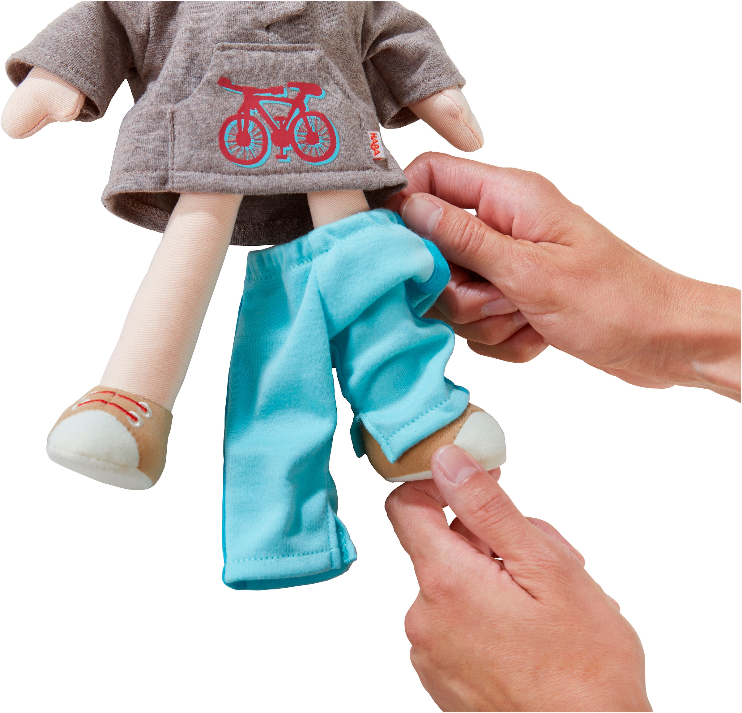 Haba Stoffpuppe »Lian«, Mit Hoodie und Hose