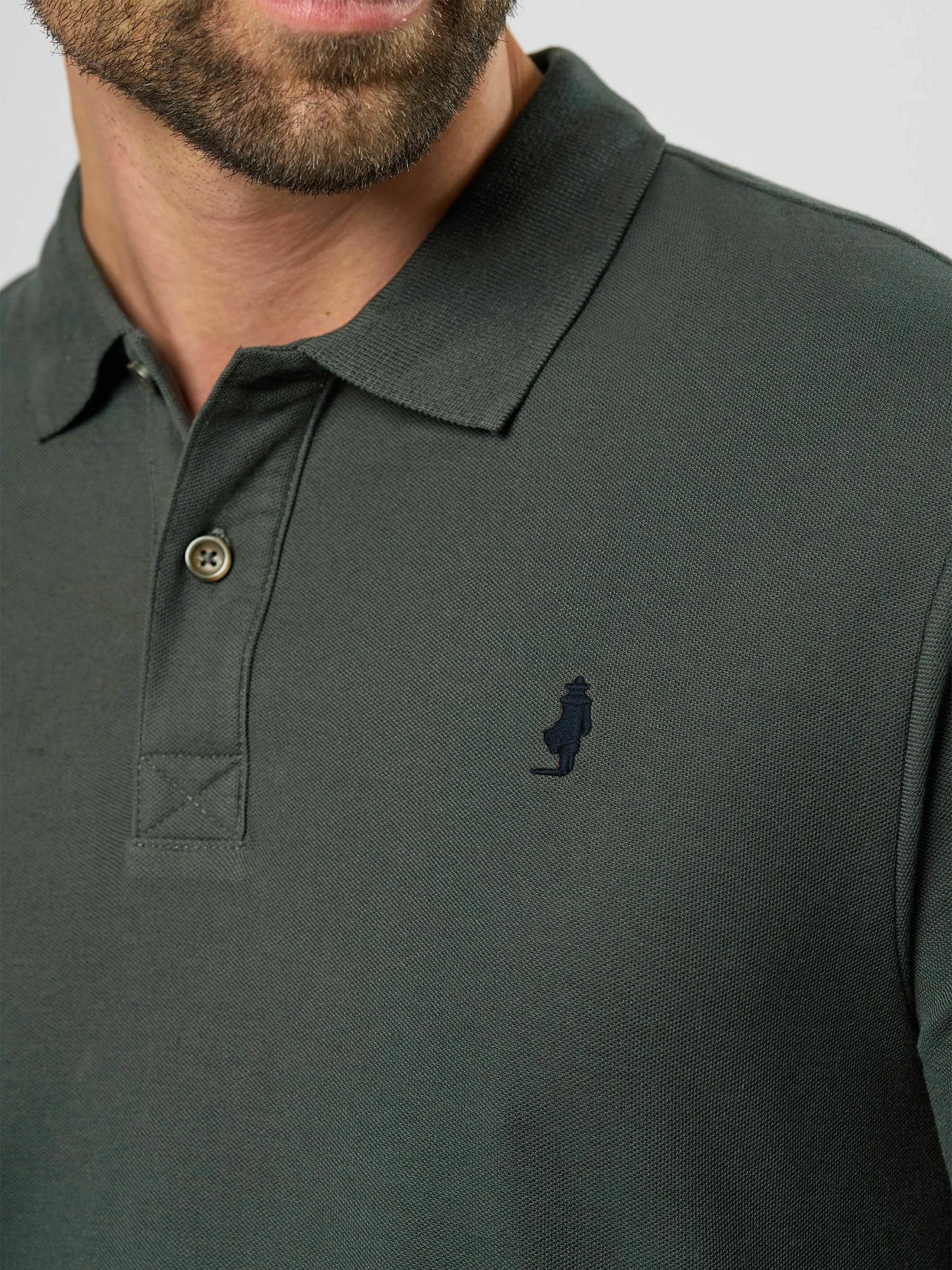 MCS Langarmhemd »MCS Polo long sleeve Rockwall«