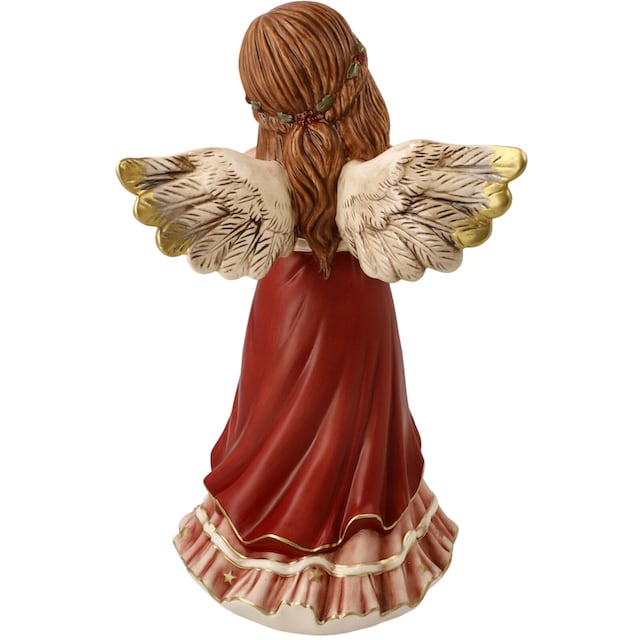 Goebel Engelfigur »Himmelsboten, Weihnachtsdeko rot«, Steingut, Engel -  Herzliche Wintergrüße kaufen | BAUR