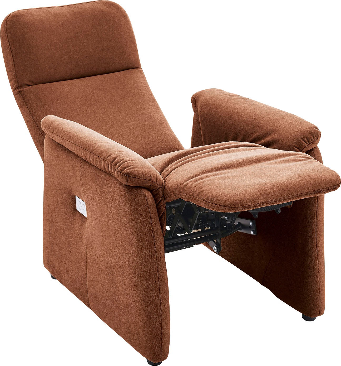CALIZZA INTERIORS Relaxsessel »Topas«, inklusiver stufenloser Kopfteilverstellung und mit Verstellung