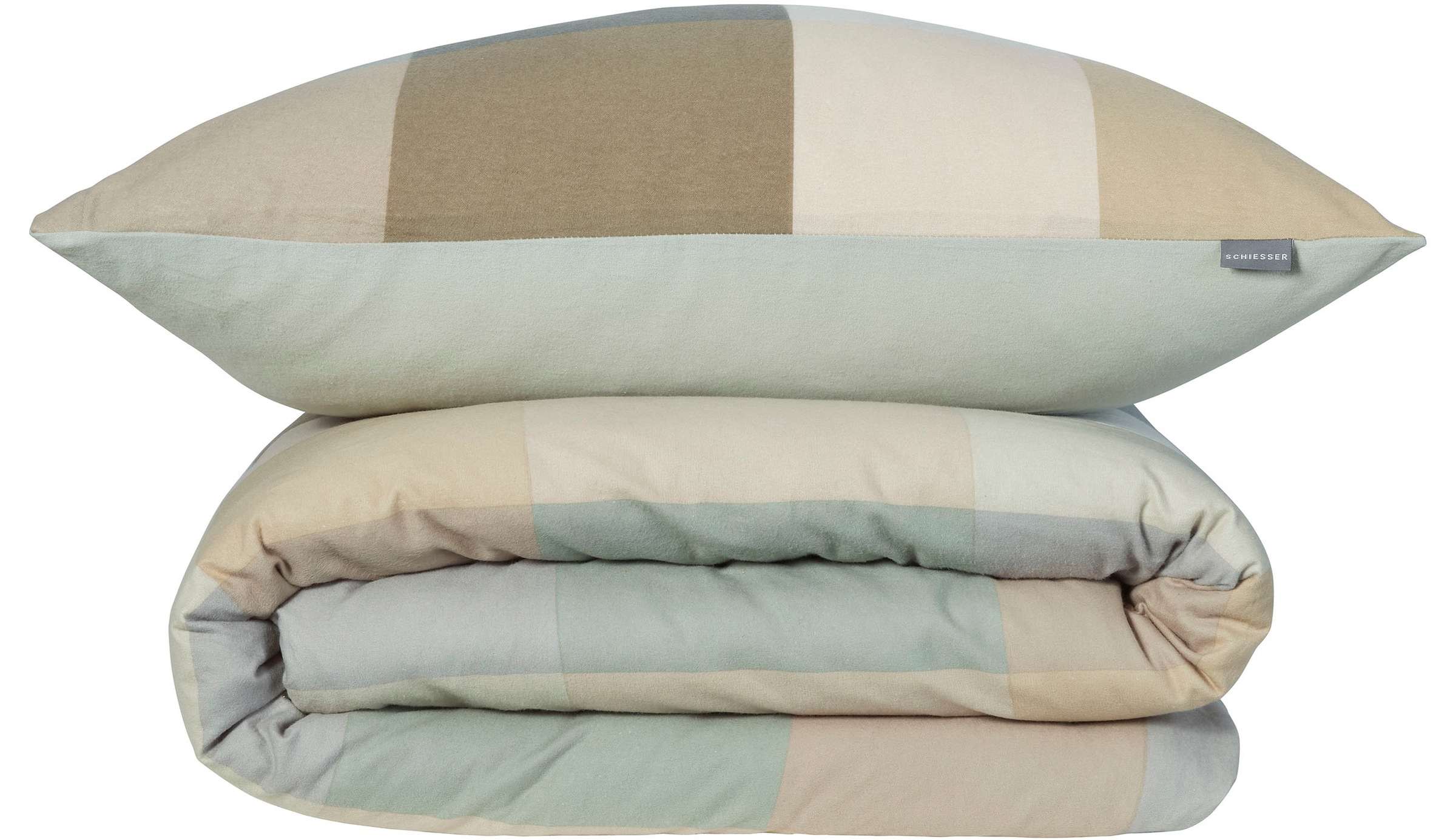 Schiesser Wendebettwäsche "Travis aus weicher Baumwolle in klassischem Karo günstig online kaufen