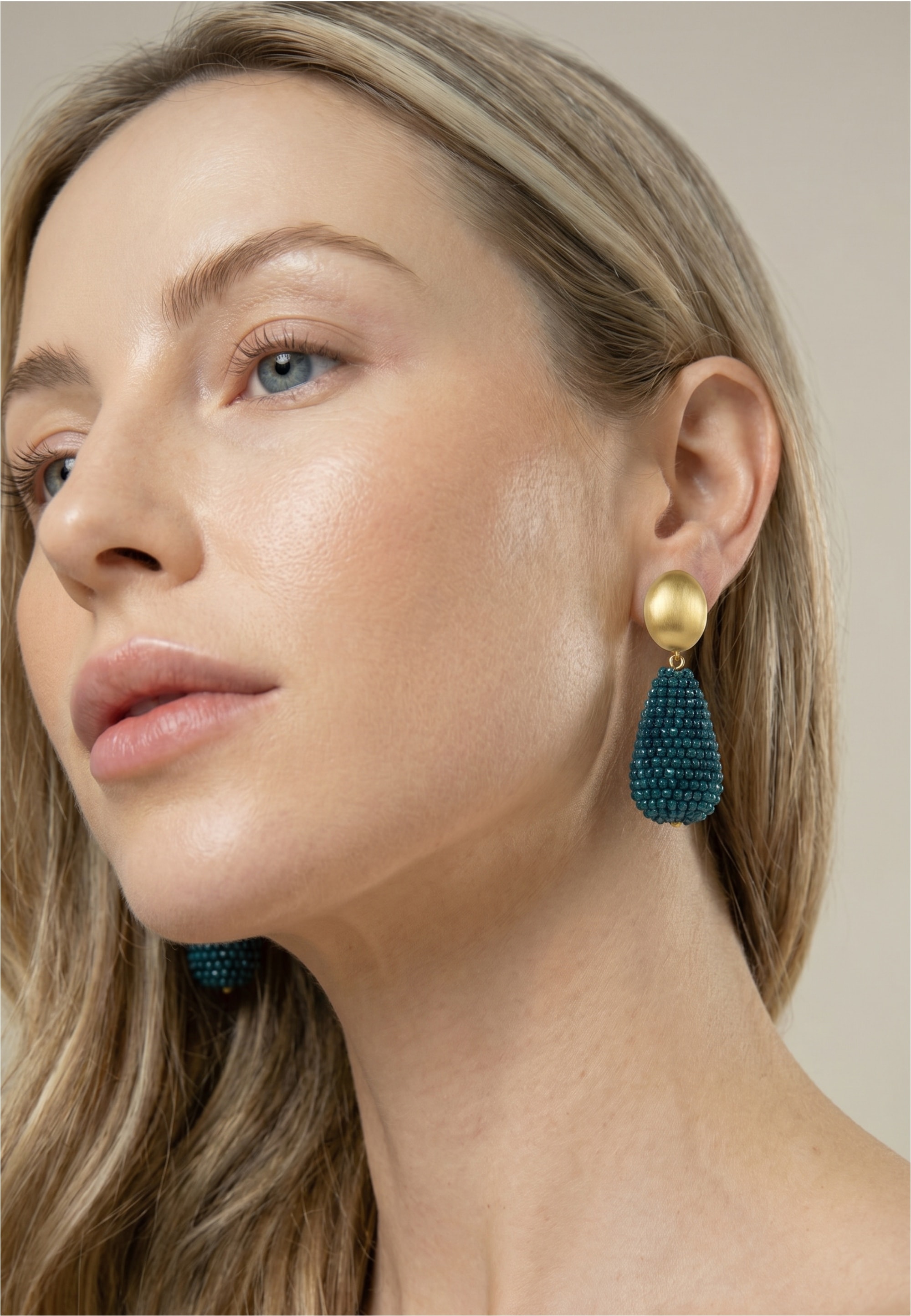 FILIPPA FIRENZE Paar Ohrclips »Laguna« in eleganter Tropfenform