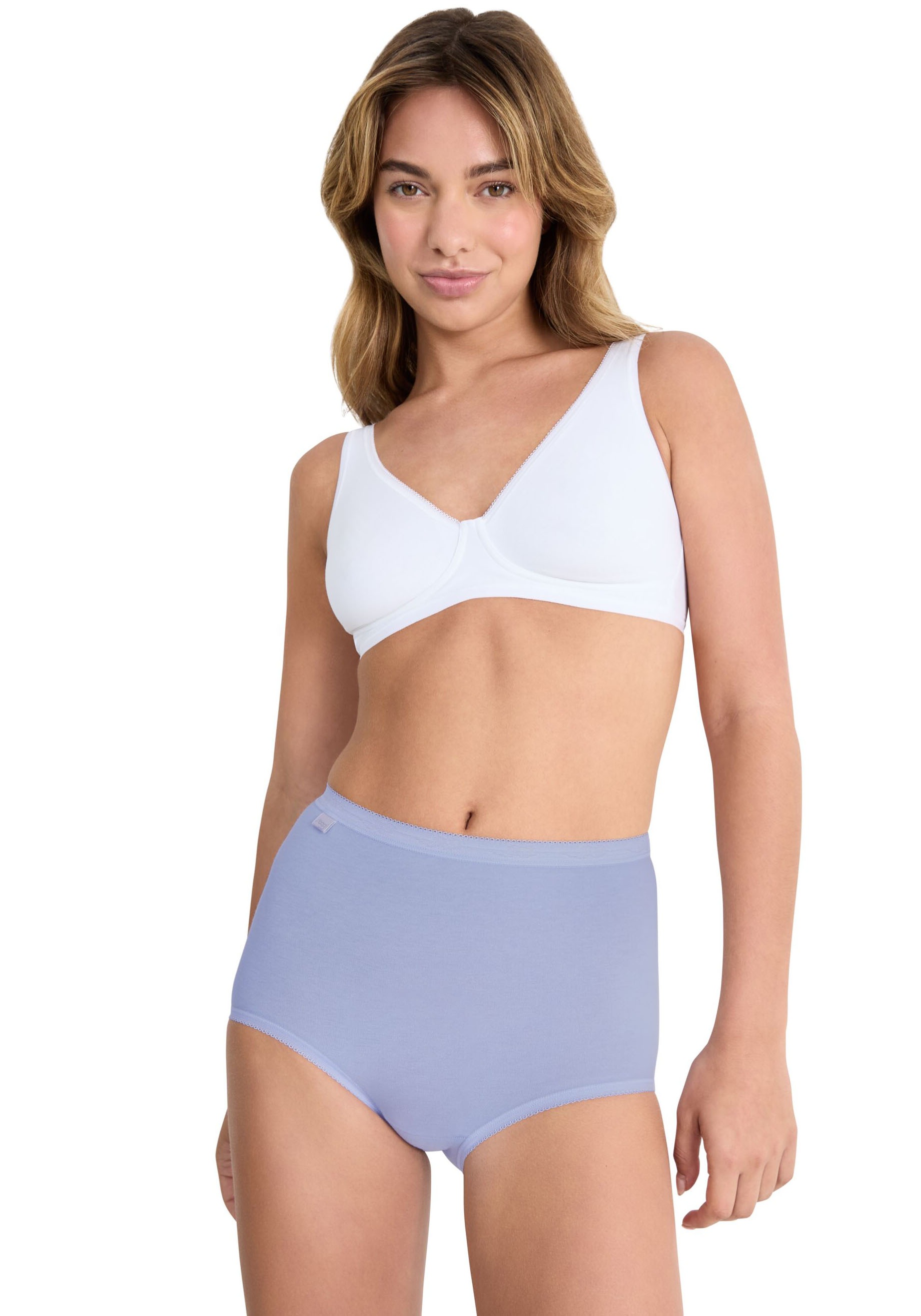sloggi Slip »Basic+ Maxi C4P«, (4er Pack), perfekter Sitz
