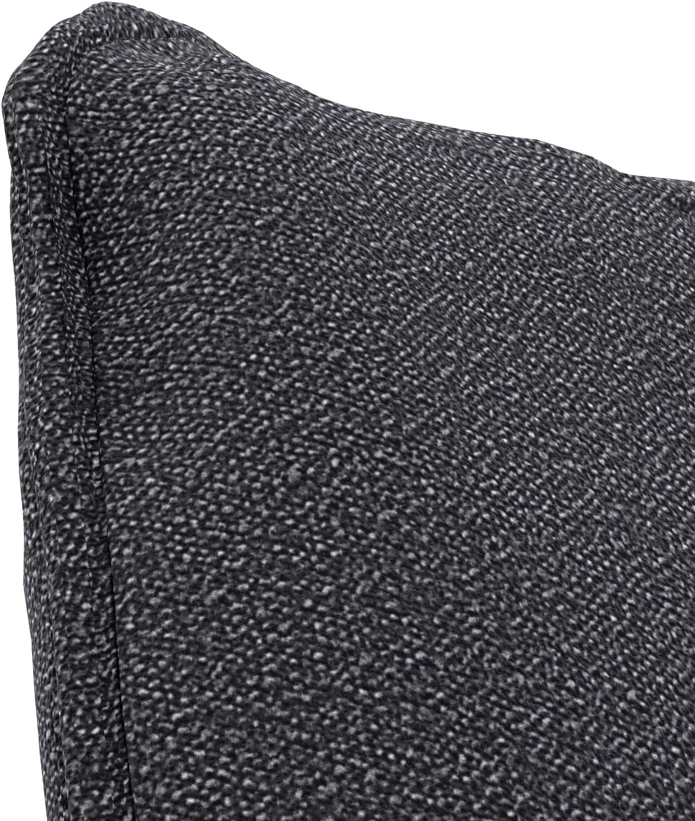 TRENDMANUFAKTUR Ecksofa »Fordon, Schlafsofa mit Bettkasten, Couch in L-Form, Breite 250 cm«, in Struktur fein LEO, haustierfreundlich, anthrazit, Recamiere links