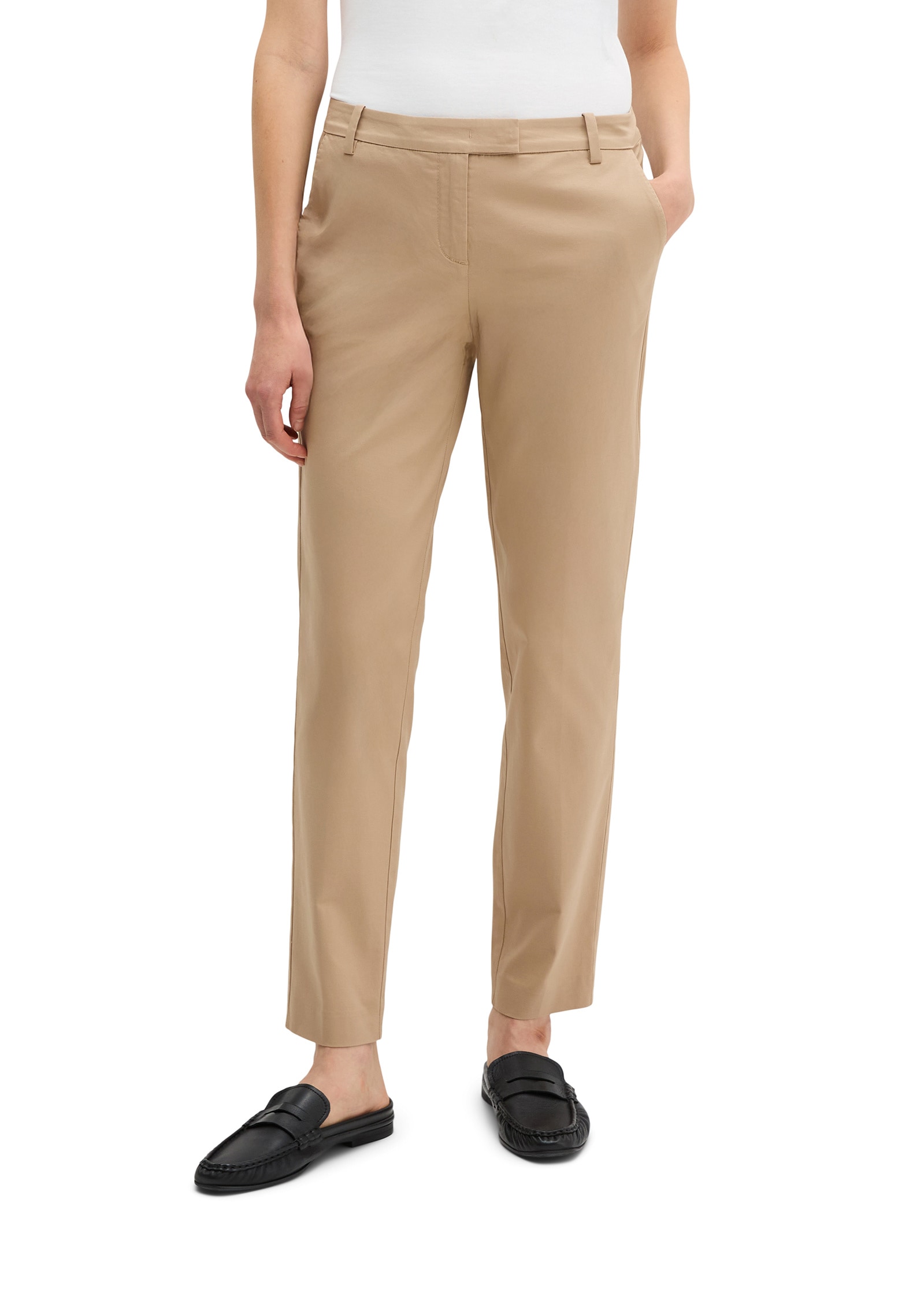 Marc OPolo Chinohose "aus elastischem Baumwoll-Twill" günstig online kaufen