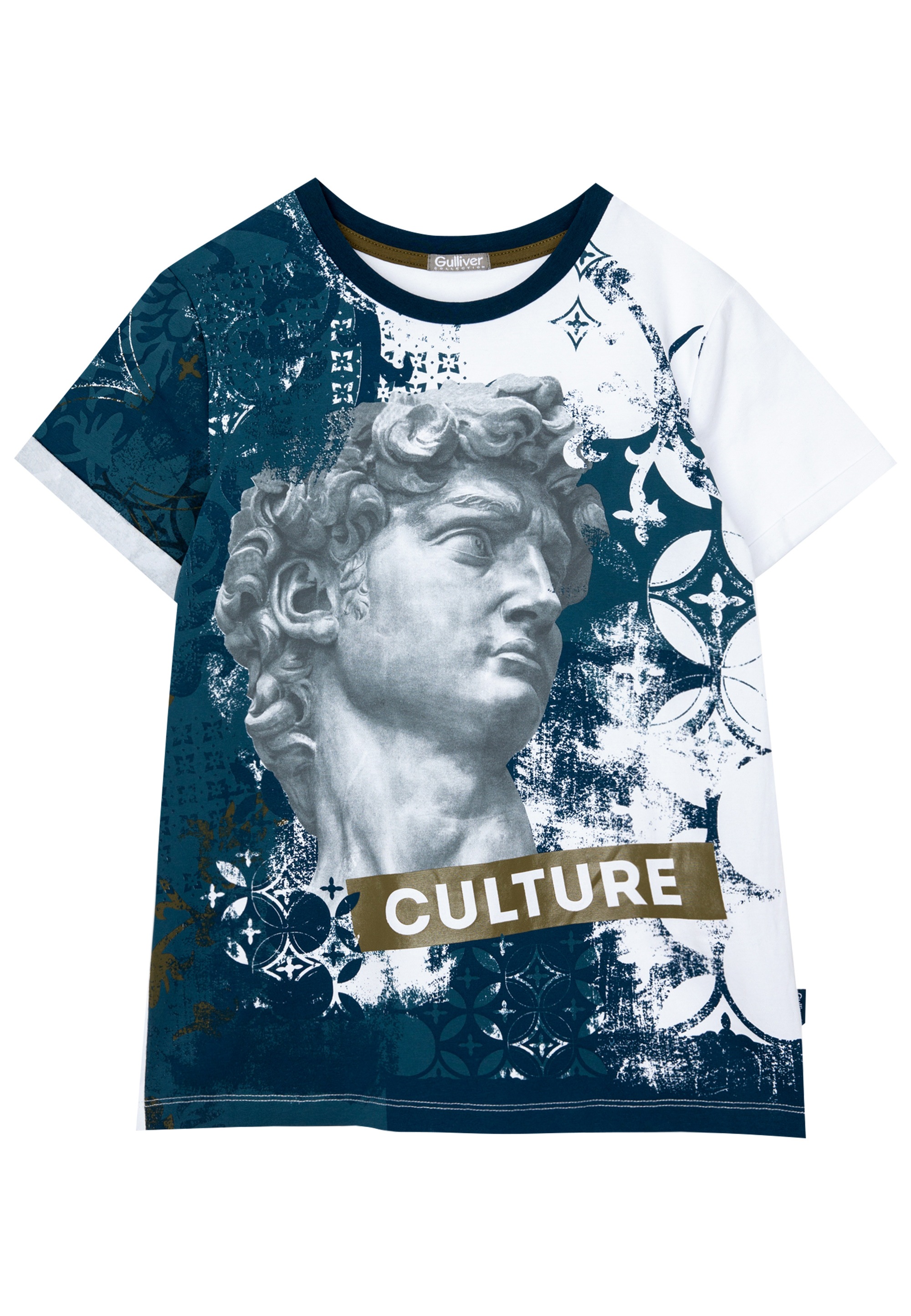 Gulliver T-Shirt, mit coolem Frontprint