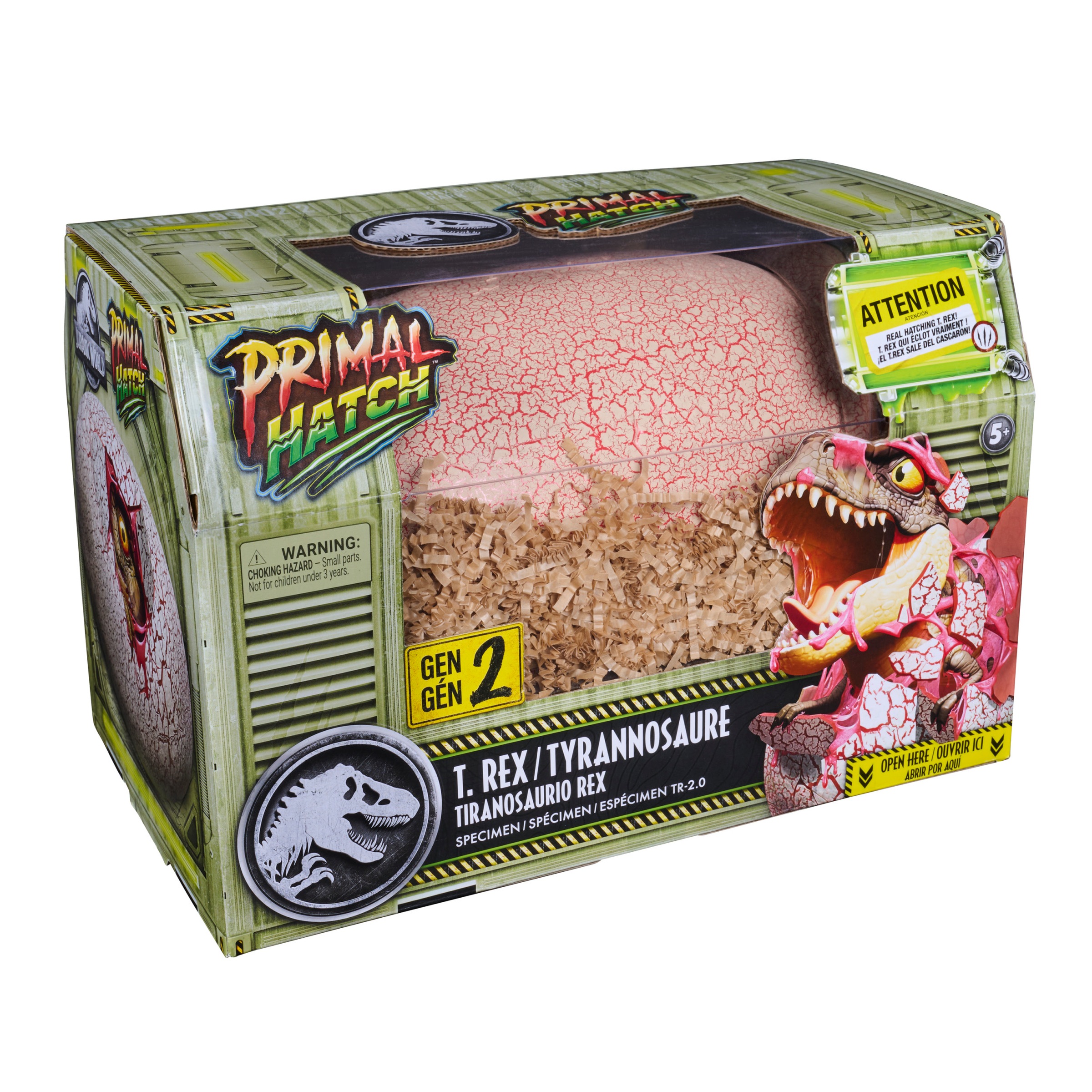 Spin Master Spielfigur »Primal Hatch – Jurassic World Rebirth T-Rex im Ei«