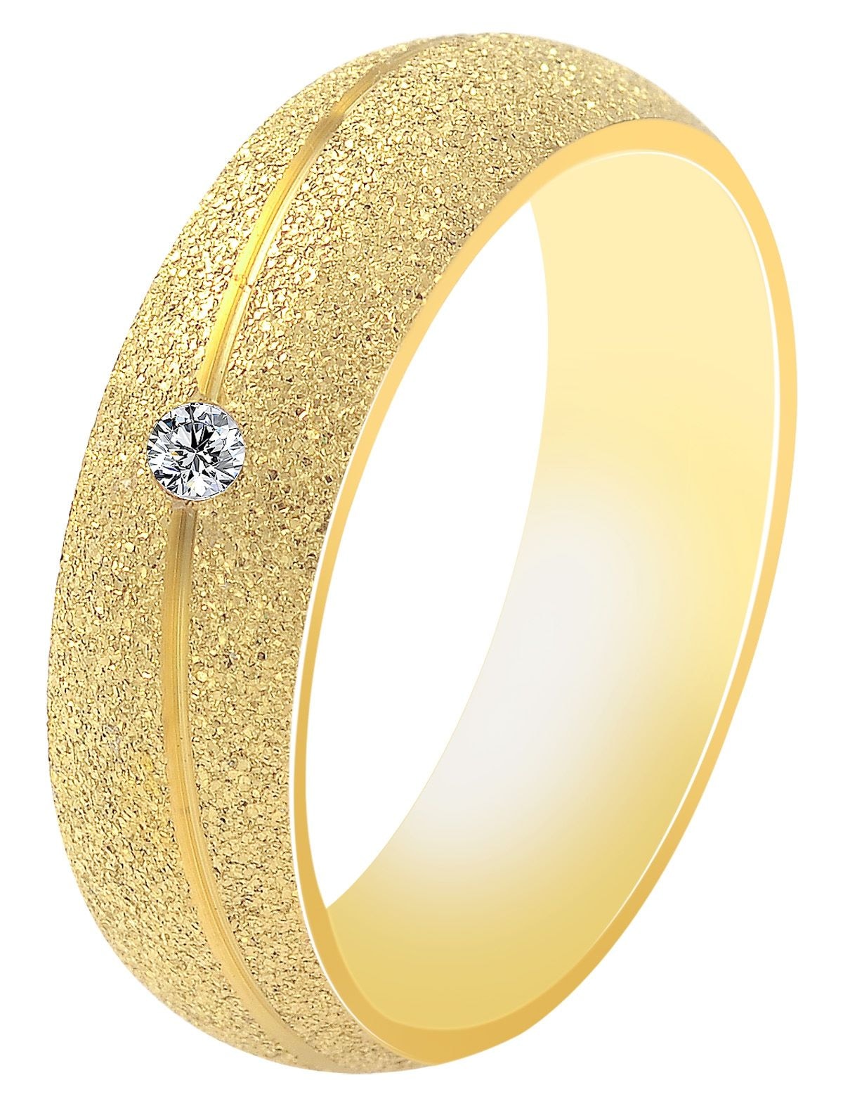 Fingerring ADELIA´S "Damen Ring aus Edelstahl" Gr. 60, gold, Fingerringe, Damen, 60, Edelstahl, Fingerring 5