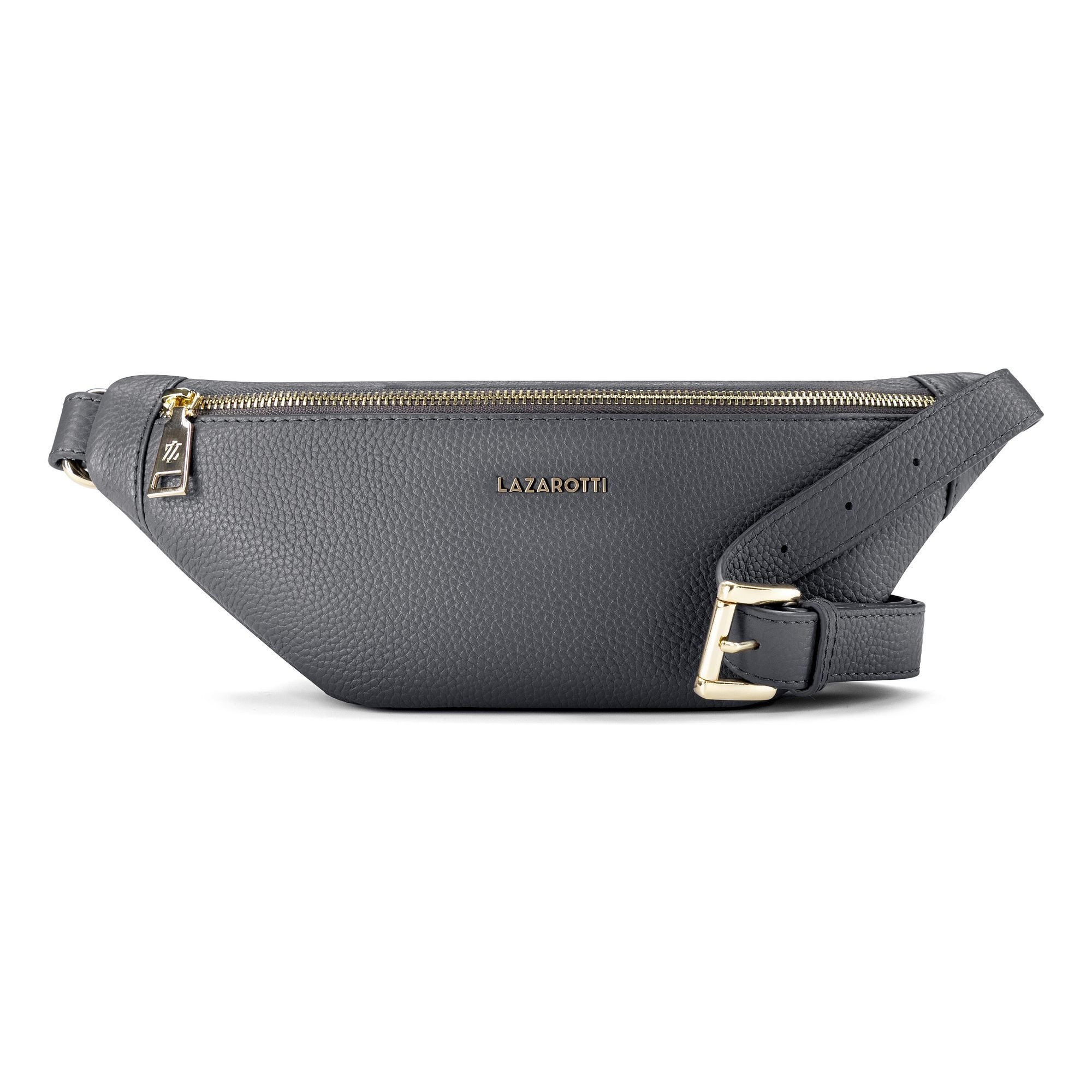 Lazarotti Gürteltasche »Bologna Leather Gürteltasche Leder 31 cm«
