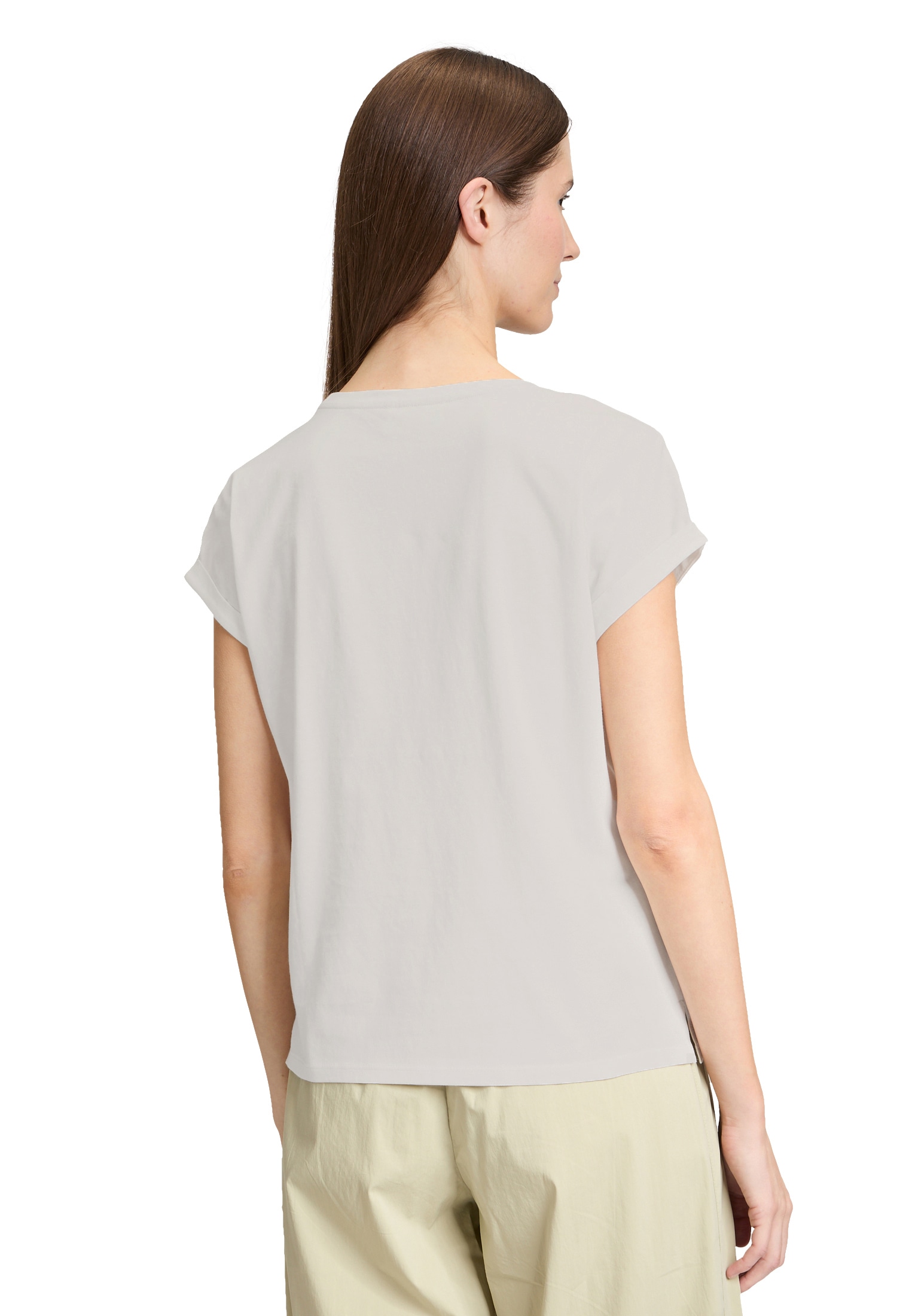 Cartoon Kurzarmshirt »Cartoon Printshirt mit Ärmelaufschlag«, (1 tlg.), Placement
