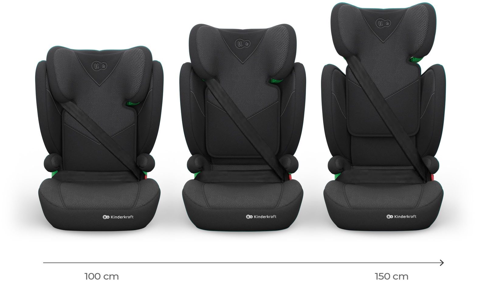 Kinderkraft Autokindersitz »JUNIOR FIX 2 PLUS«