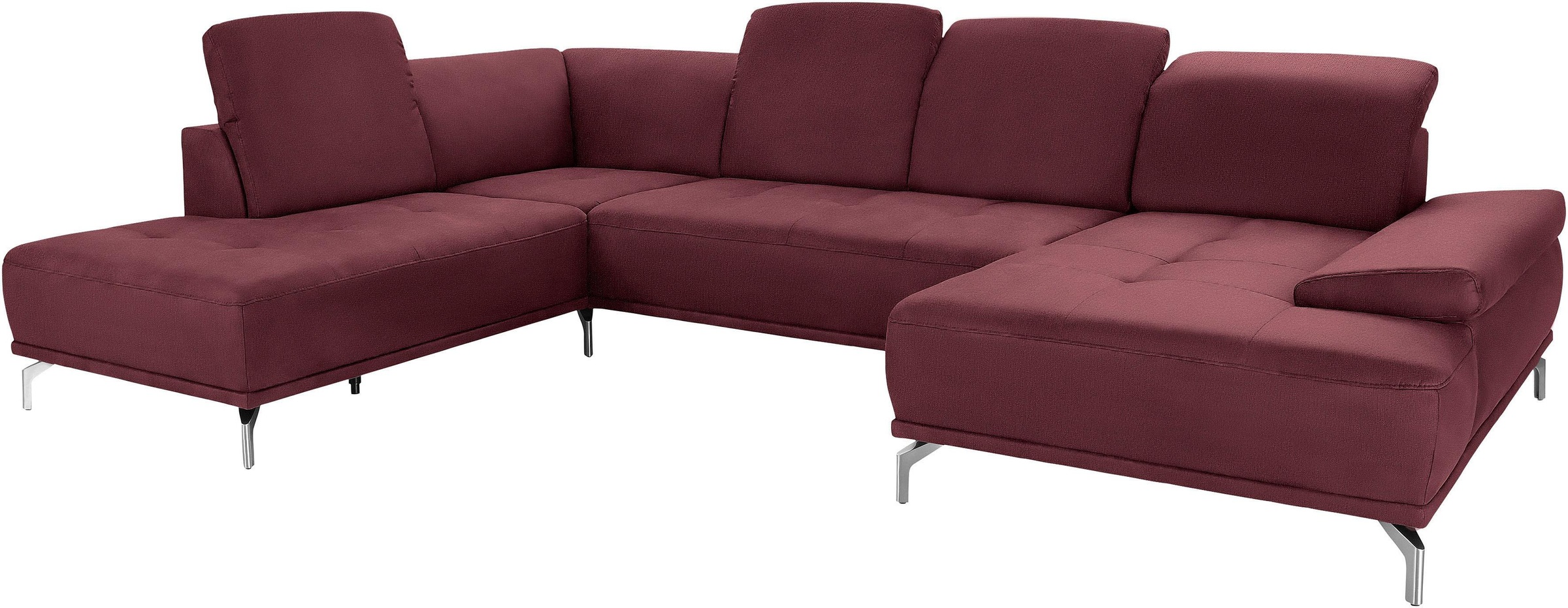 Home affaire Wohnlandschaft "Caluna" Inkl.Sitztiefenverstellung, wahlweise günstig online kaufen