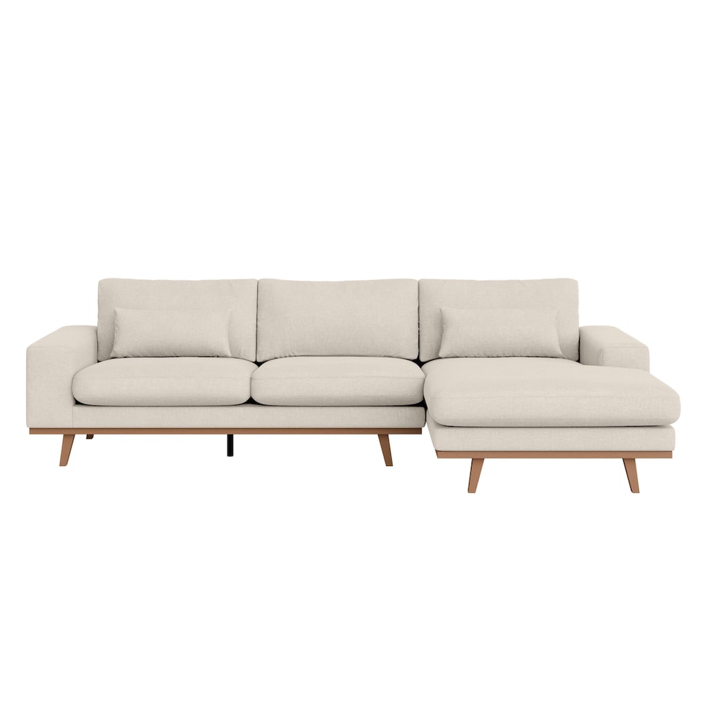 Home affaire Ecksofa »Torino B/T/H: 282/151/81 cm«