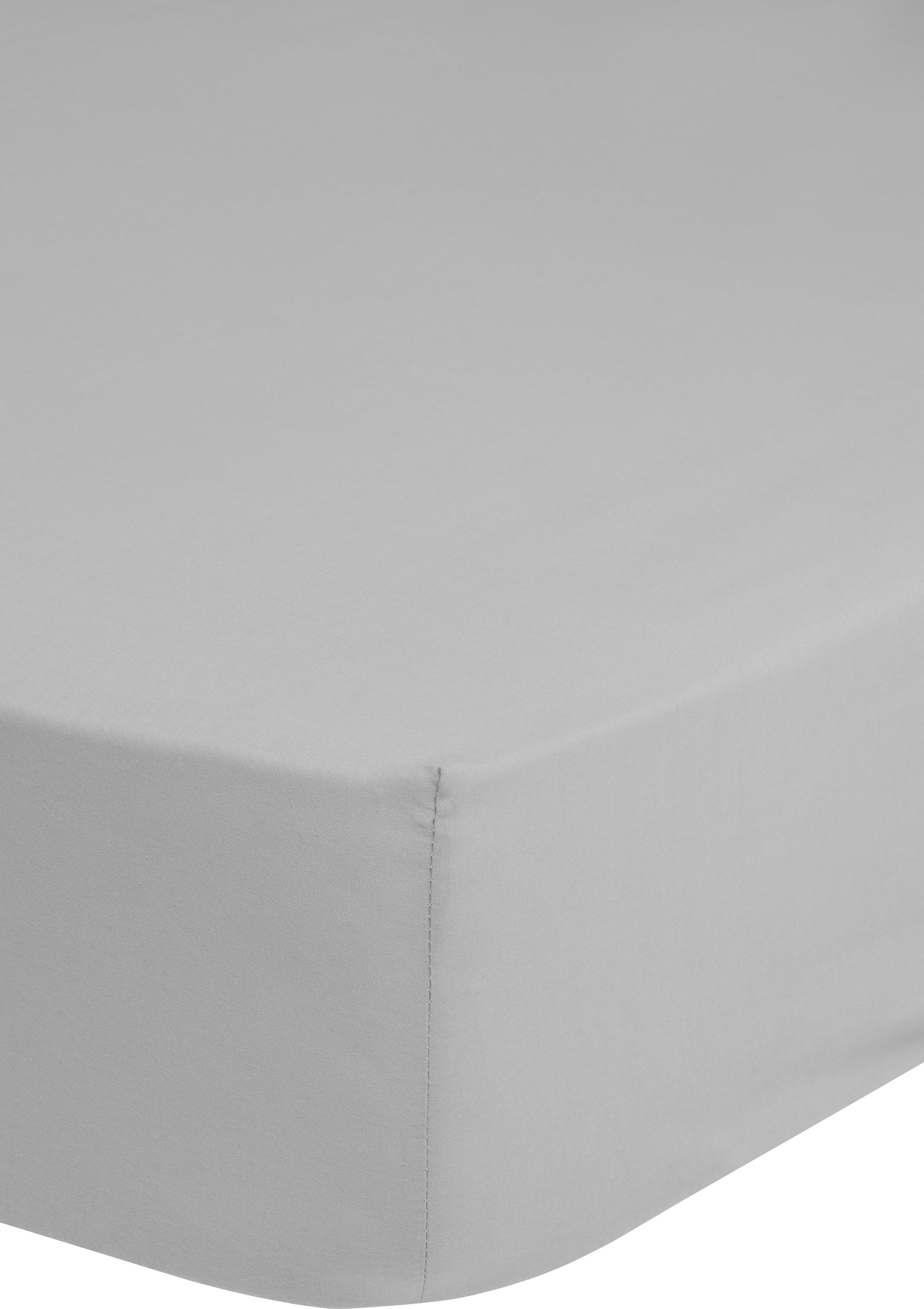 good morning "Renforcé Good Morning" 100% Baumwolle, Renforcé, Rundumgummi, bis 25 cm höhe, 80x200, Weiß