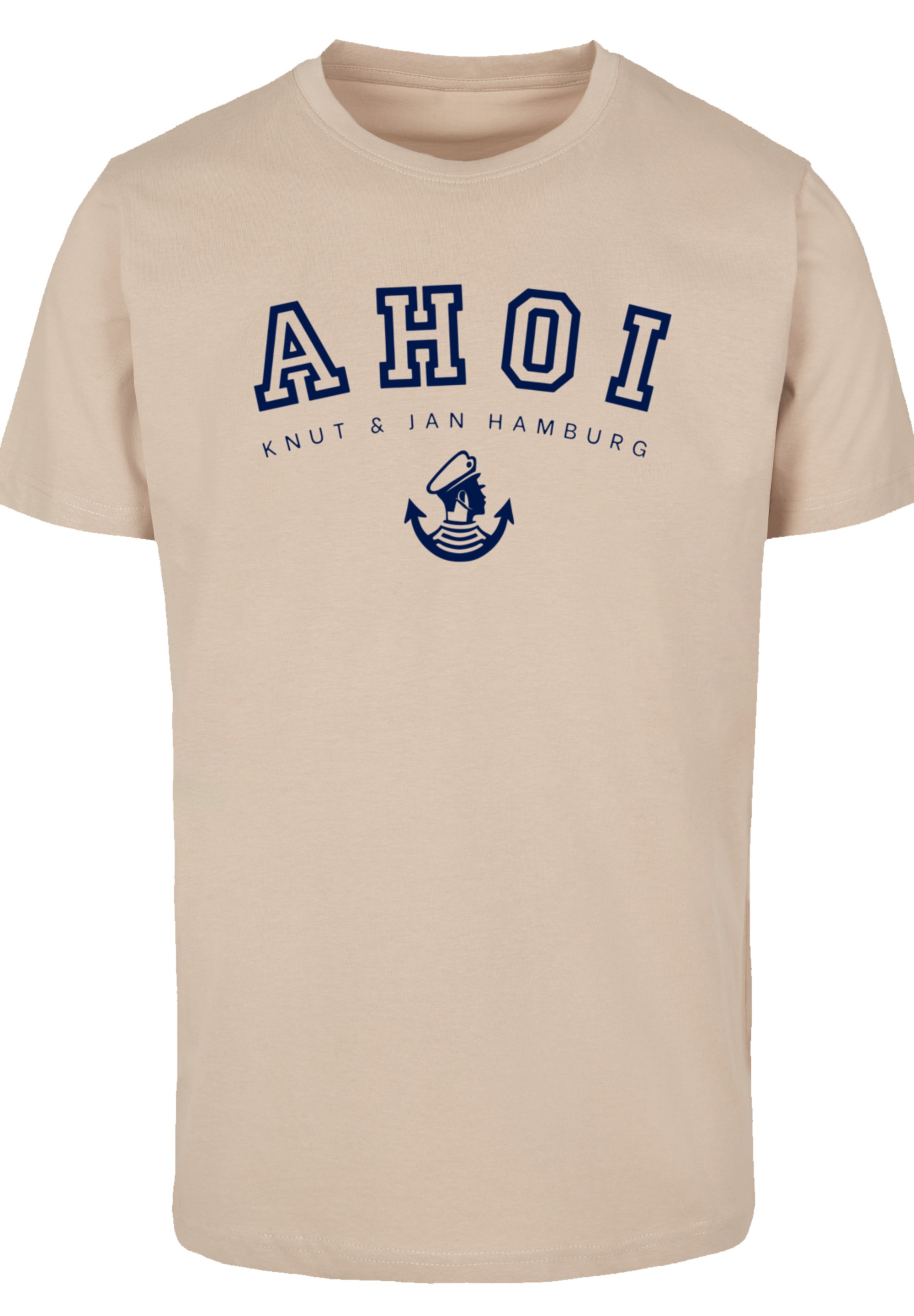 F4NT4STIC T-Shirt »Ahoi Knut & Jan Hamburg«, Print