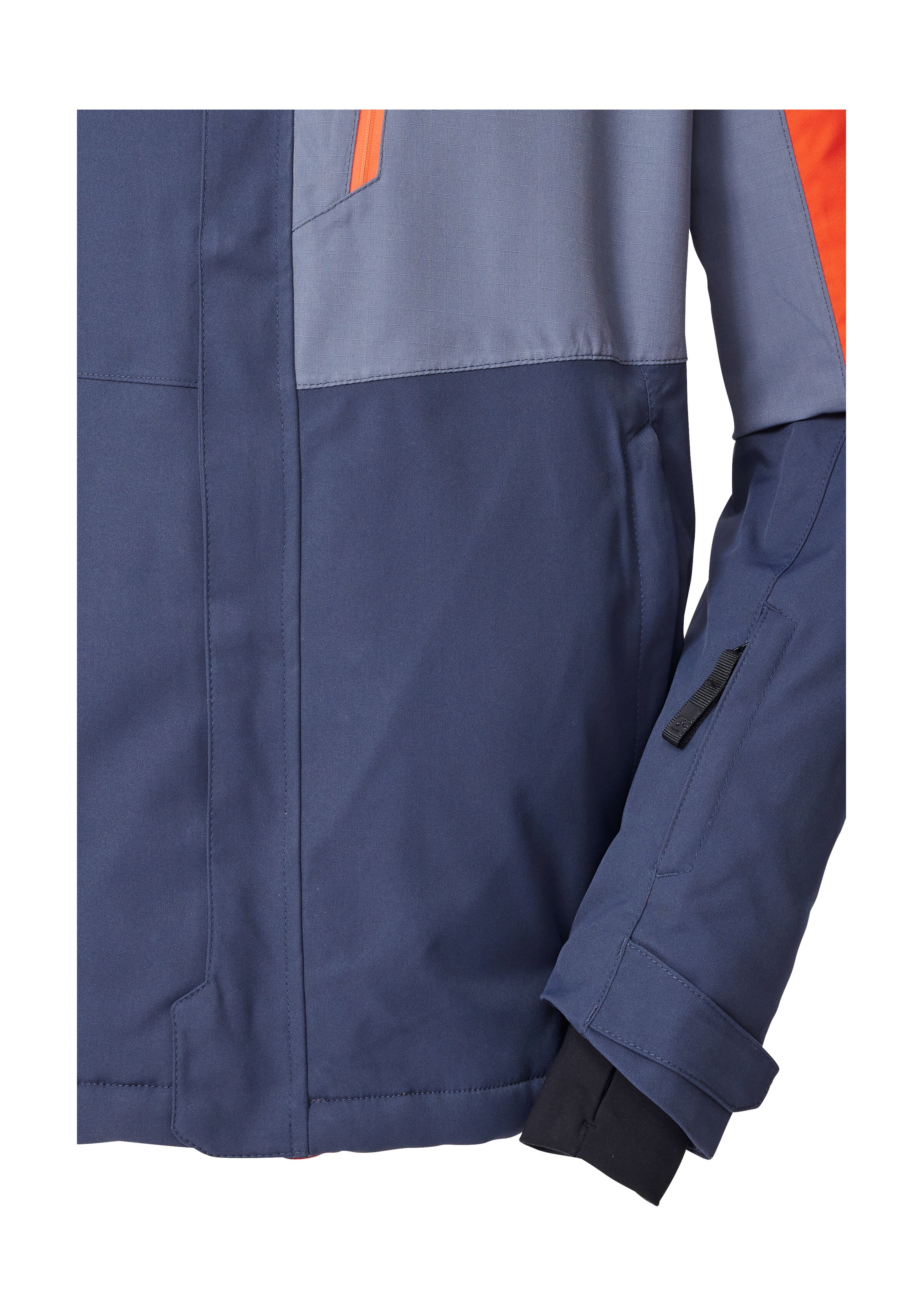 Killtec Skijacke »KSW 52 MN SKI JCKT«, Wasserdichte, atmungsaktive Herrenjacke mit Schneefang und Taschen