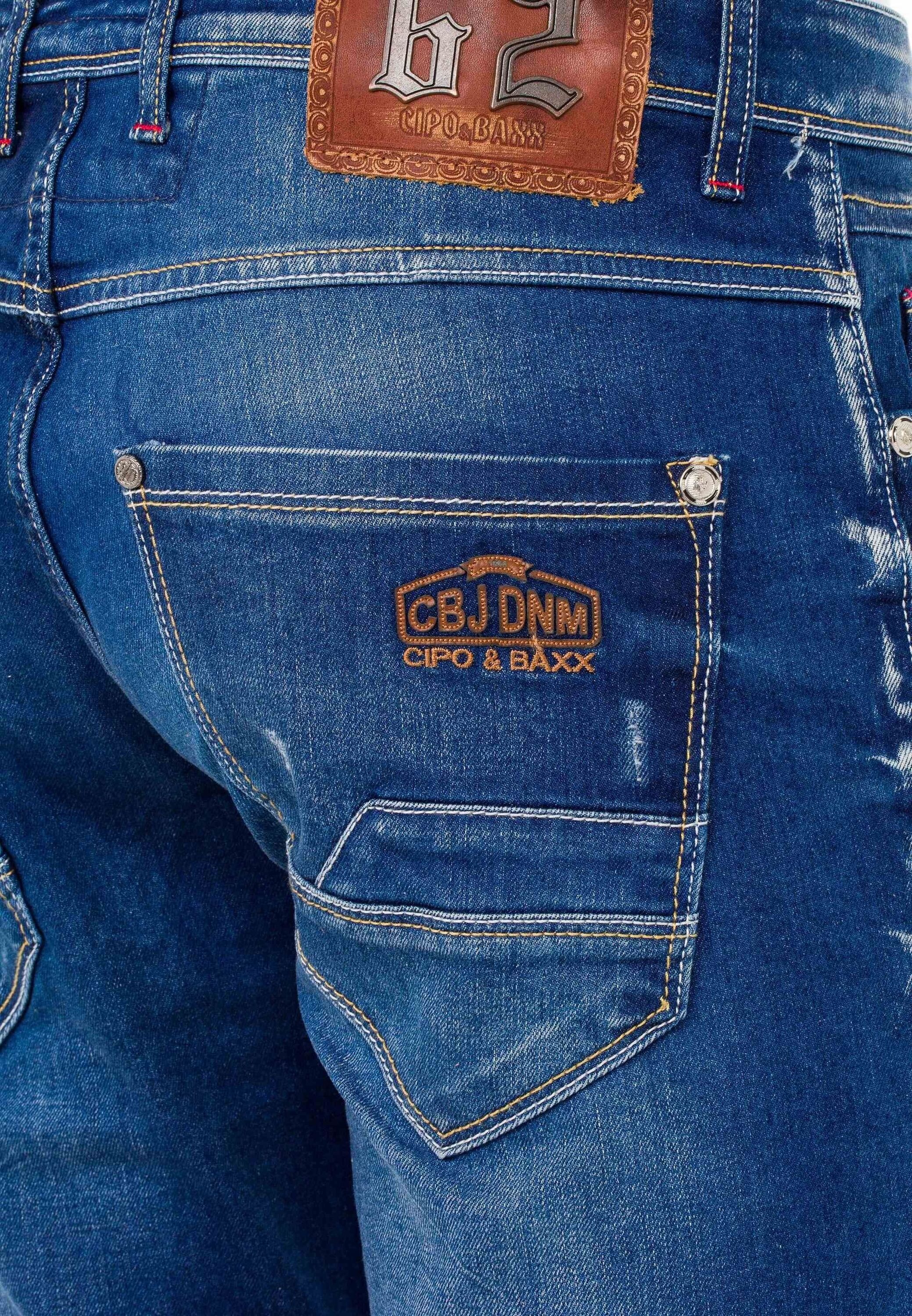 Cipo & Baxx 5-Pocket-Jeans »Jeans«, im 5-Pocekt-Stil, CD-386