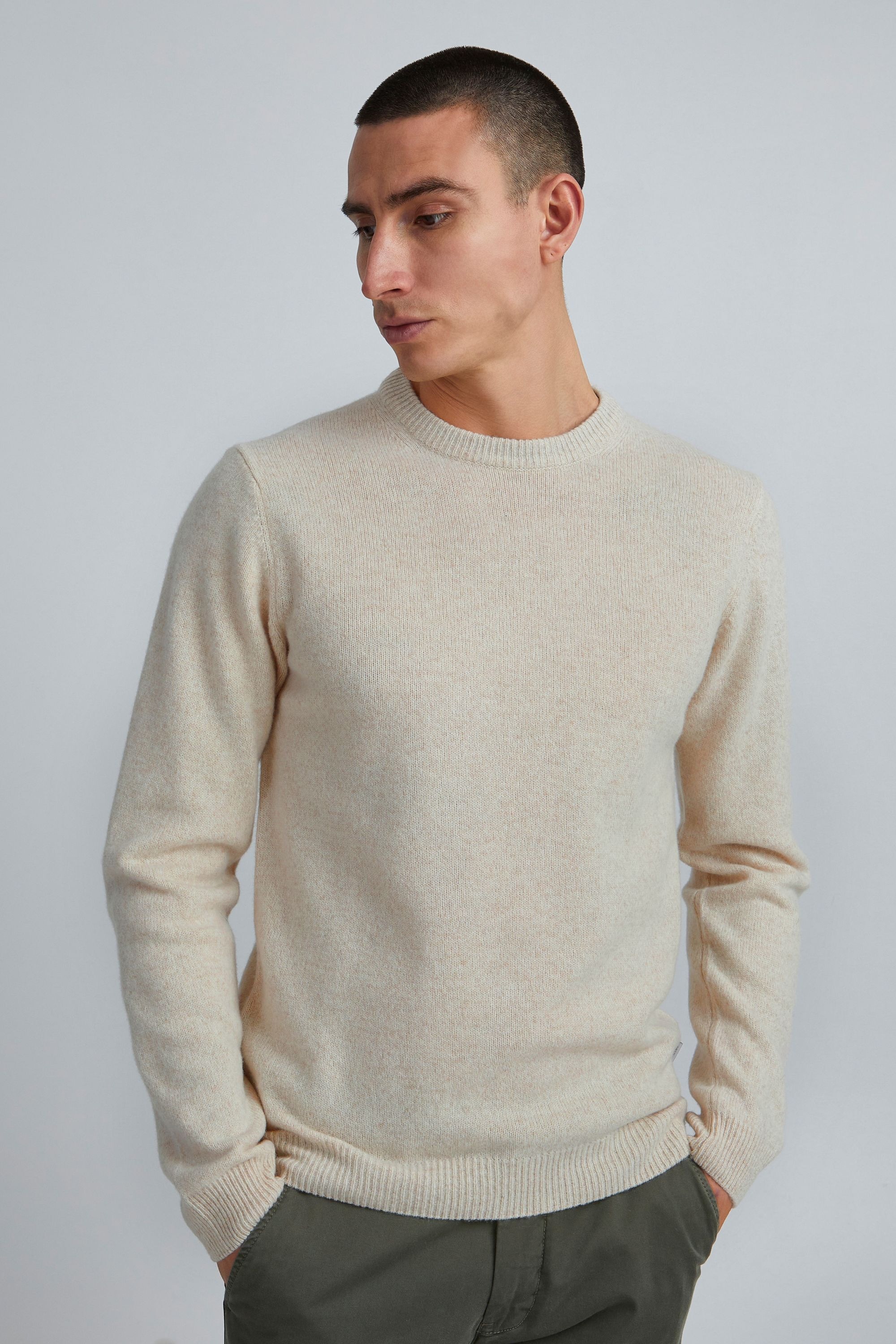 Casual Friday Strickfleece-Pullover "Strickpullover CFKarl" günstig online kaufen