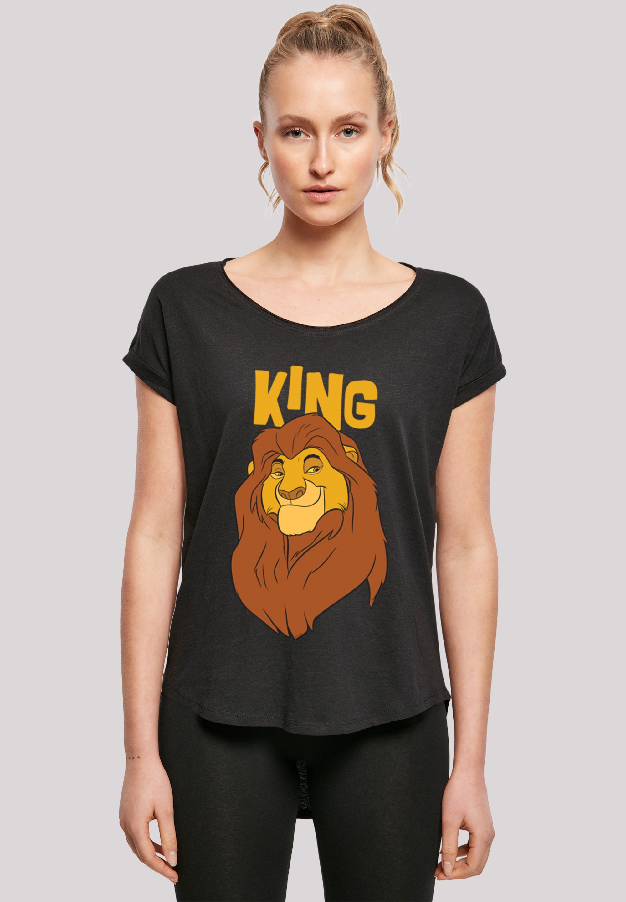 F4NT4STIC T-Shirt "Disney The König der Löwen Mufasa King", Print günstig online kaufen