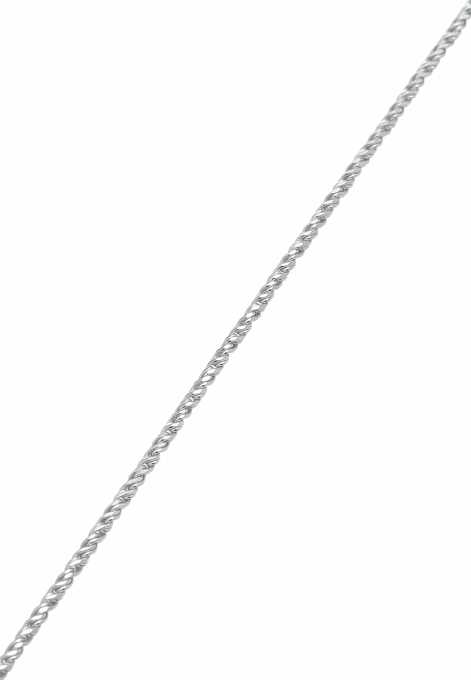 Kuzzoi Silberkette »Halskette Herren Kordelkette Gedreht Fein ca.2 mm 925 Silber«