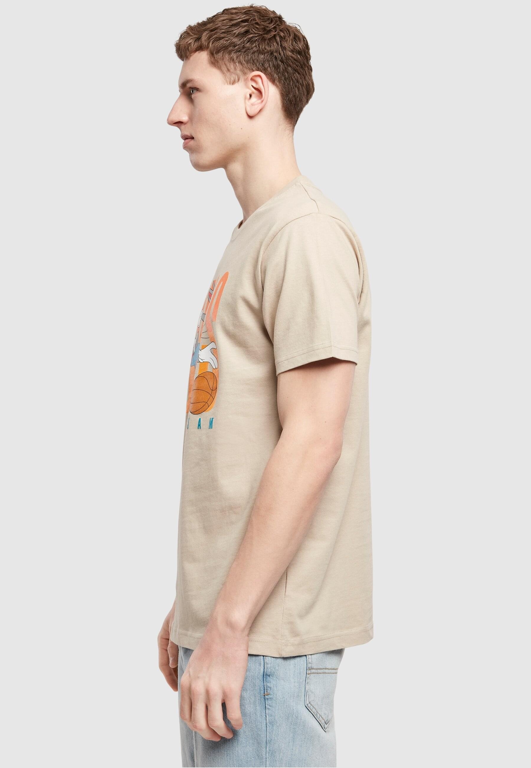 MisterTee Kurzarmshirt »MisterTee Herren Space Jam Big Bugs Playing Tee«, (1 tlg.)