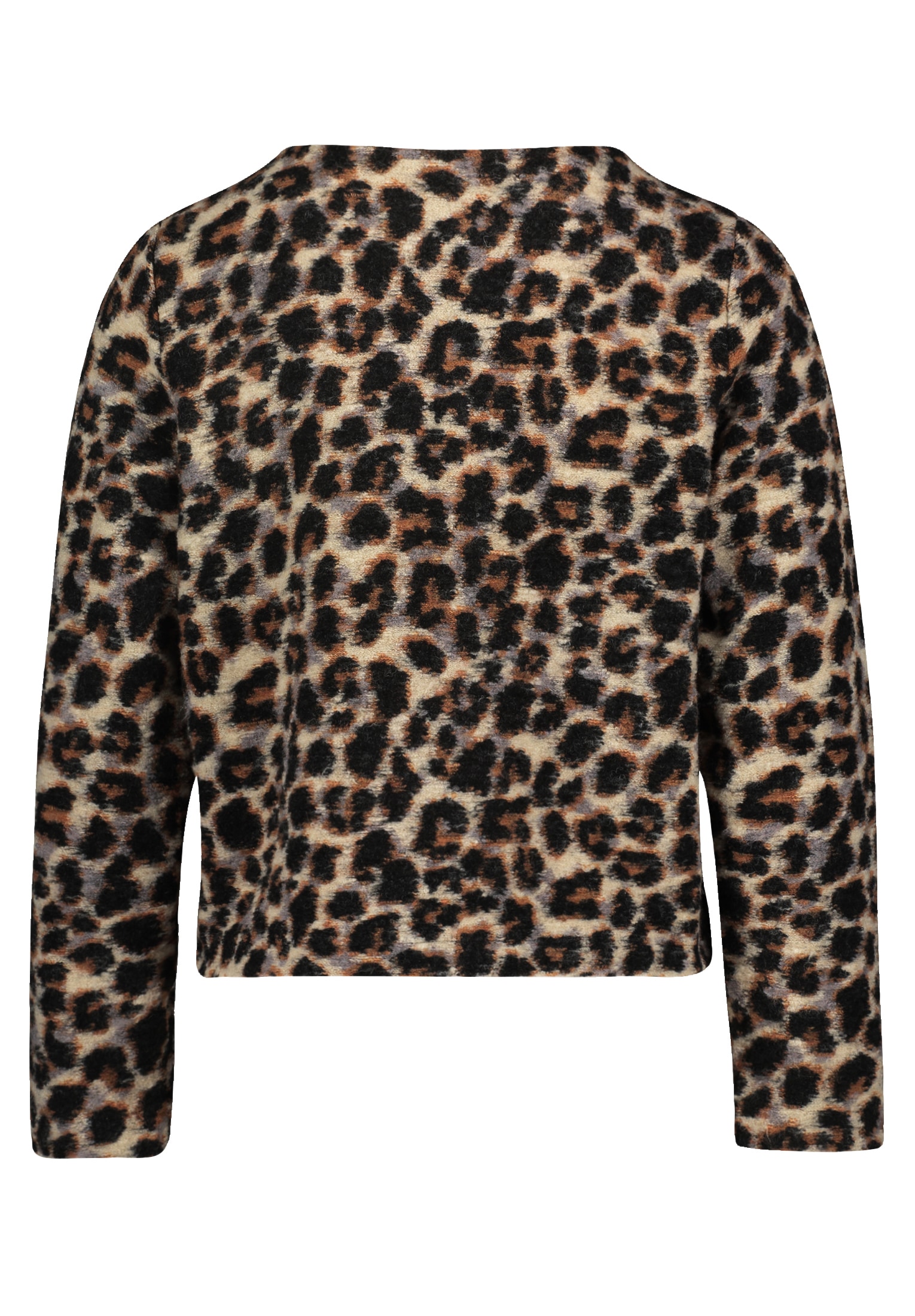 Betty Barclay Strickjacke »Betty Barclay Boiled Wool-Blazer mit Reißverschluss«, Jacquard