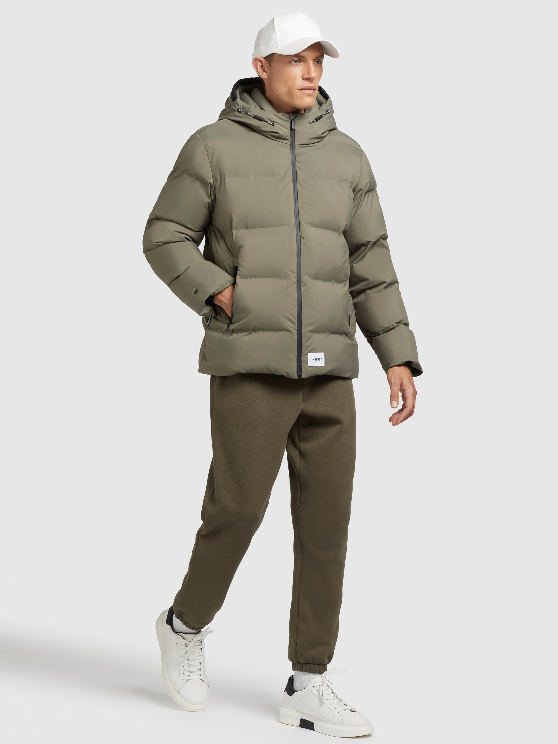 khujo Steppjacke »JUFF«, (1 St.), mit Kapuze