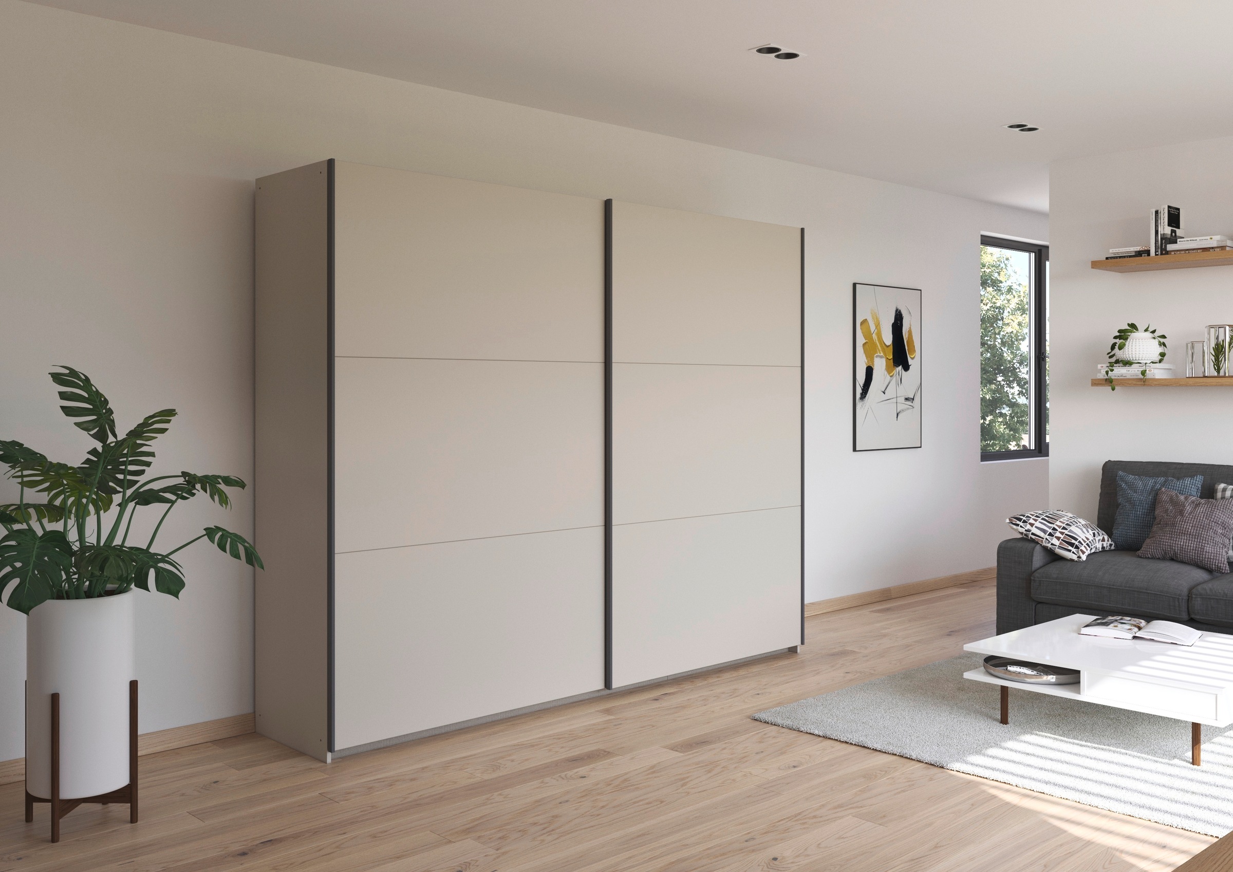 rauch Schwebetürenschrank "Kleiderschrank Drehtürenschrank Schrank Garderob günstig online kaufen
