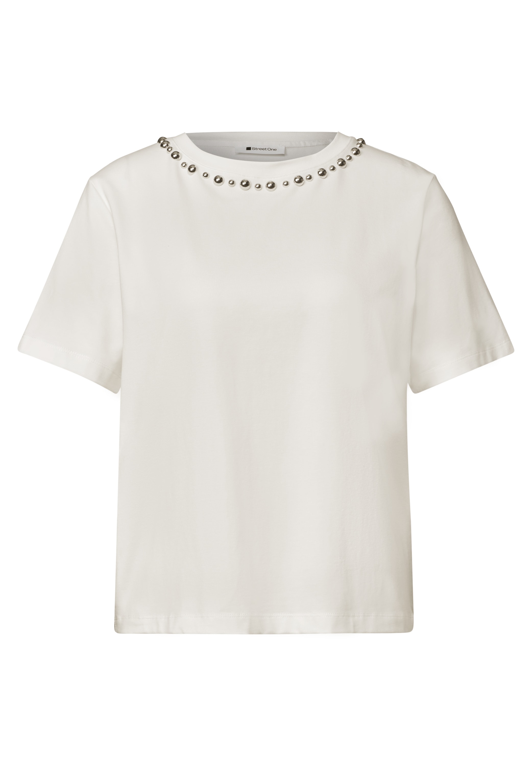 STREET ONE T-Shirt mit Nietendeko
