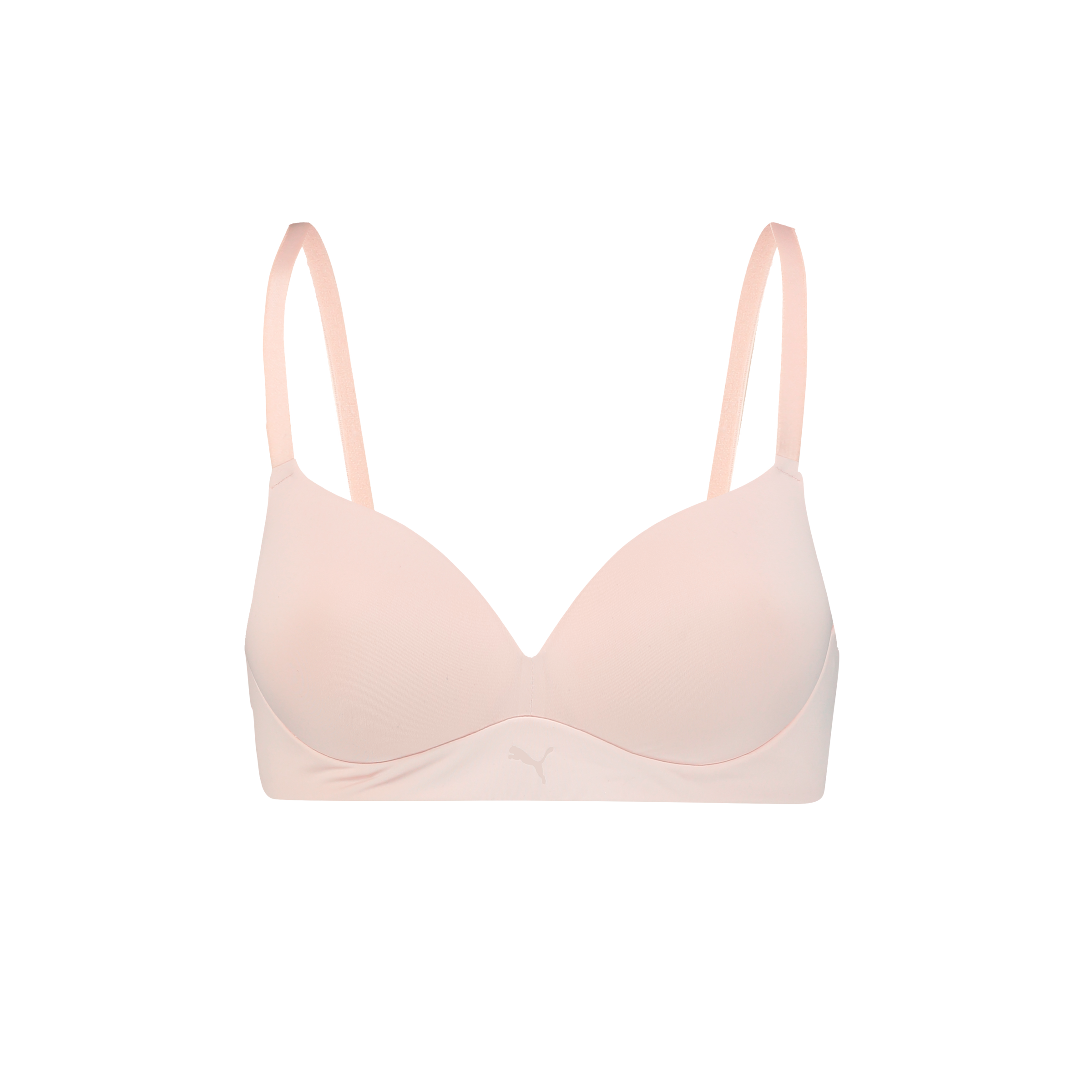 PUMA Bügelloser BH »PUMA WOMEN SOFT PADDED BRA«, Weiche Wattierung, Vorgeformte Körbchen