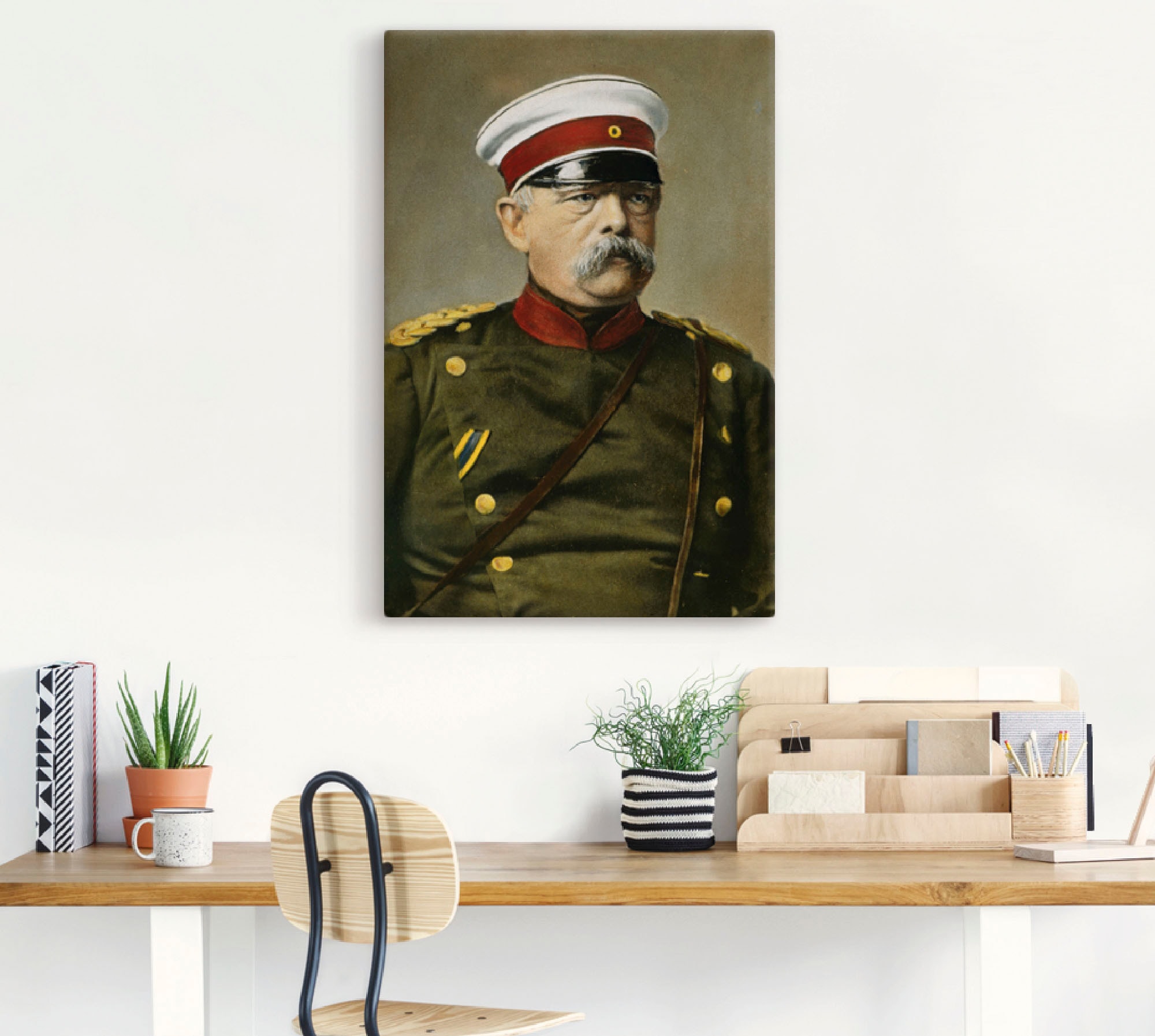 Artland Wandbild »Otto von Bismarck«, Menschen, (1 St.), als Leinwandbild,  Wandaufkleber oder Poster in versch. Größen kaufen | BAUR