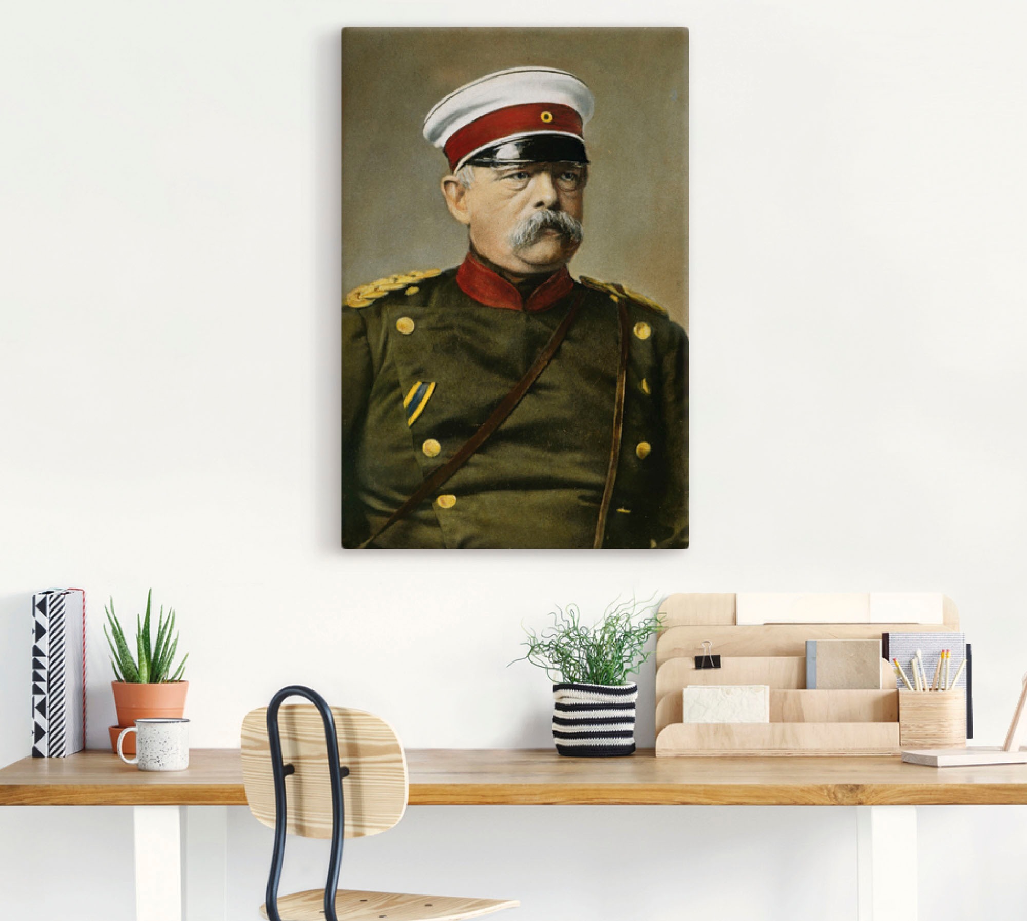 Artland "Otto von Bismarck" Menschen 1 Stk. tlg. als Leinwandbild, Poster i günstig online kaufen