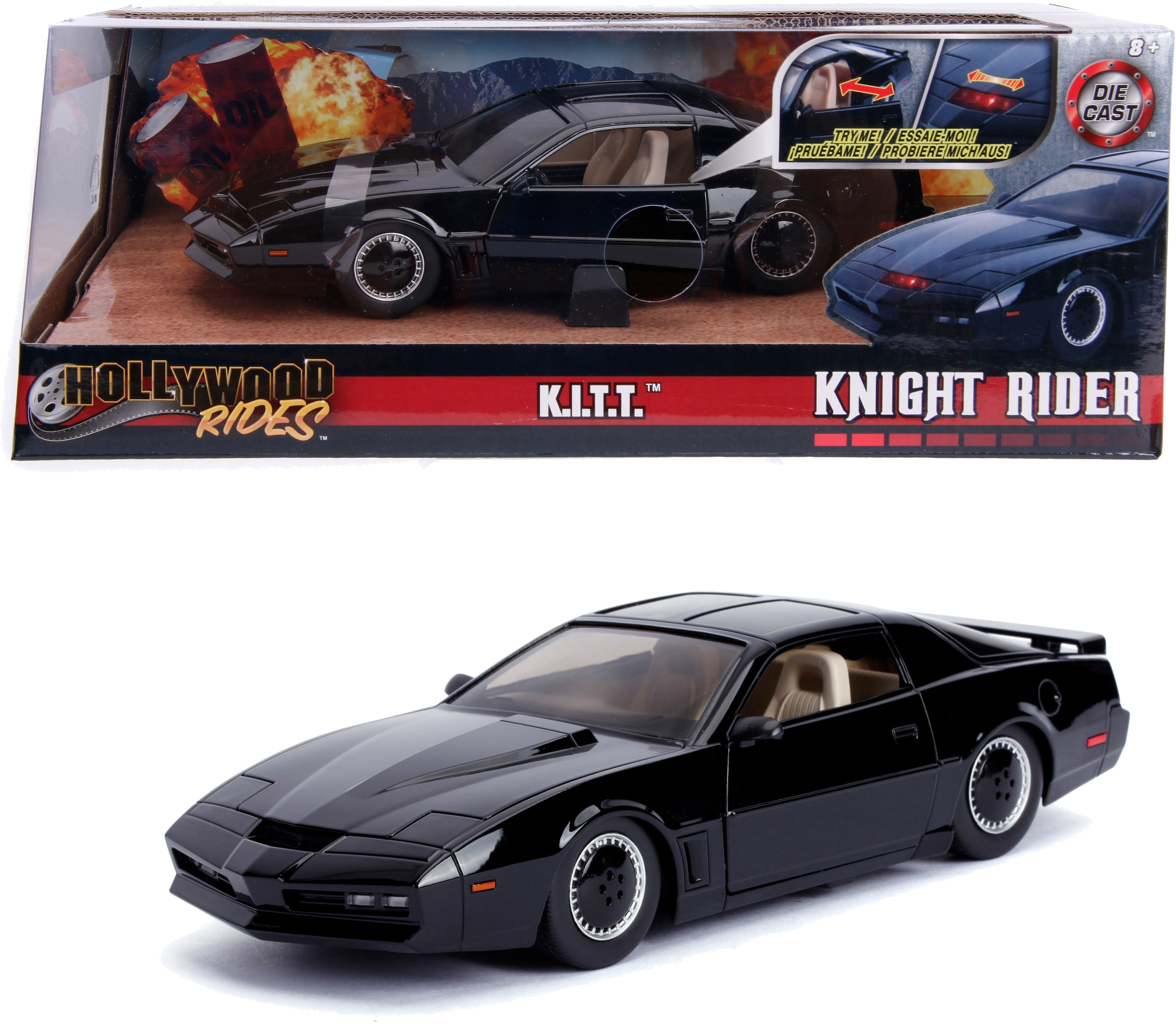 JADA Spielzeug-Auto »Knight Rider Kitt«, mit Licht