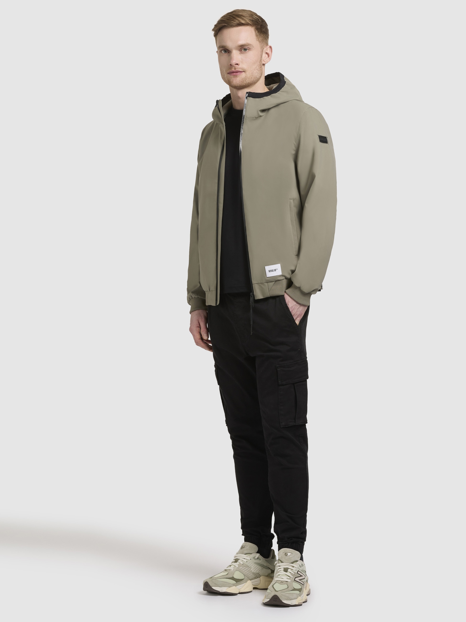 khujo Anorak »LARM«, mit Kapuze