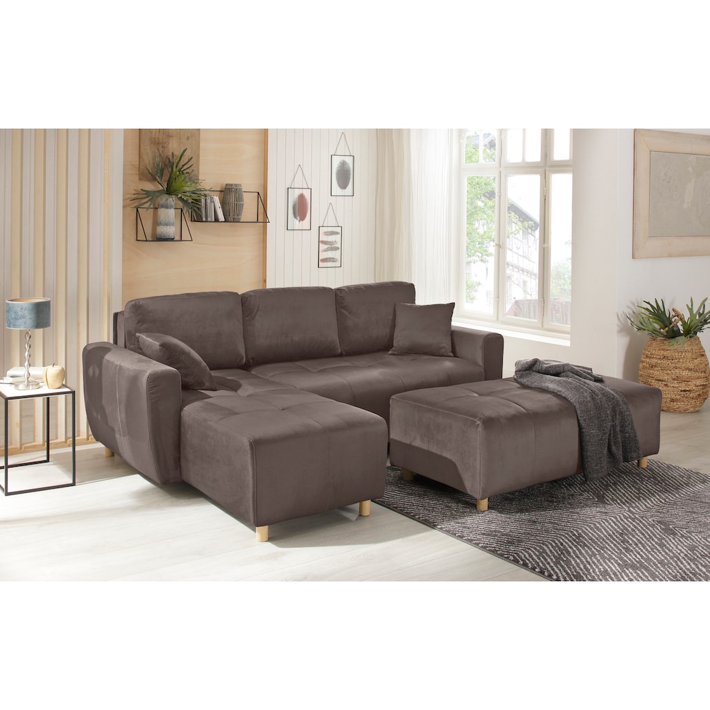 Home affaire Ecksofa »Scania L-Form«