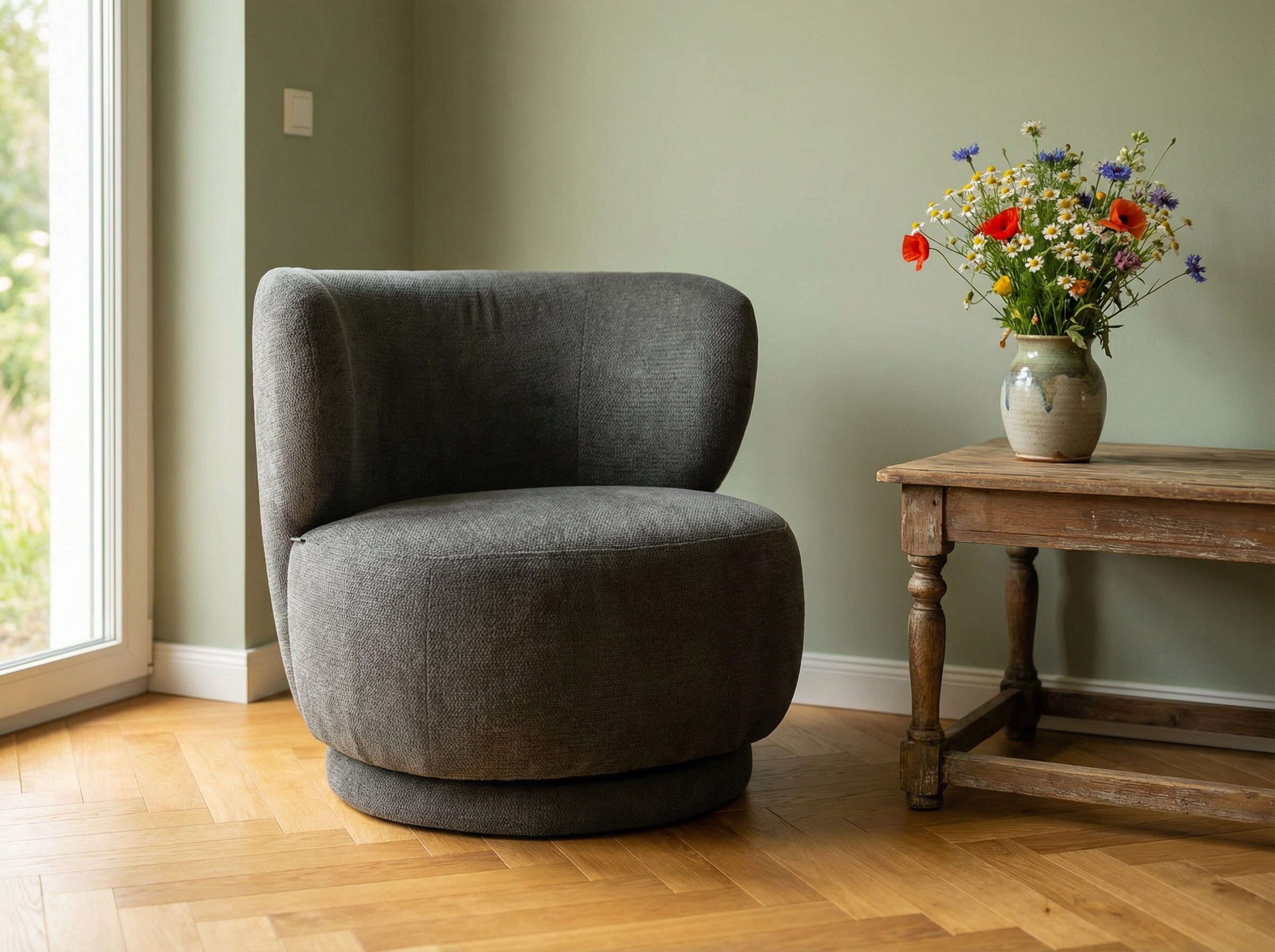 Home affaire Drehsessel "ANNELIN, Loungesessel, Clubsessel" 360 drehbar, St günstig online kaufen