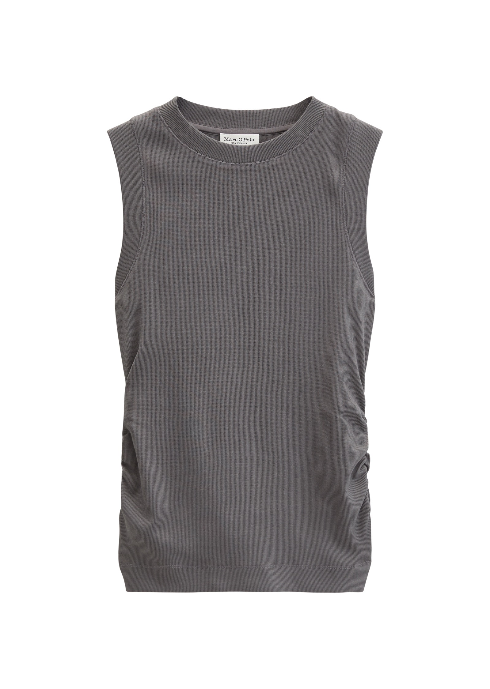 Marc O'Polo T-Shirt »aus elastischem Rippjersey«