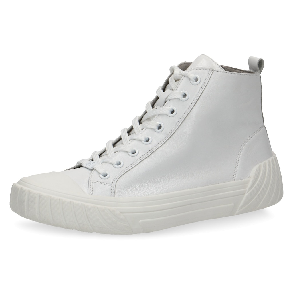 Caprice Plateausneaker, Schnürschuh, Freizeitschuh, High Top-Sneaker mit Memory Foam